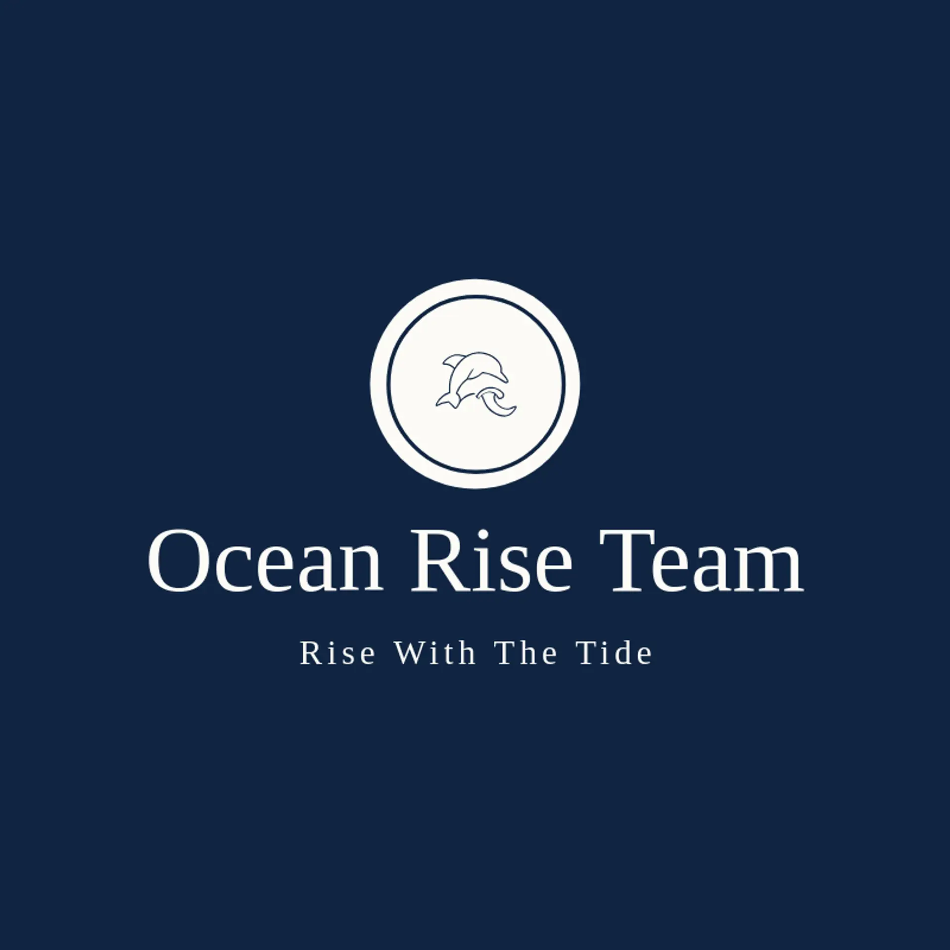 Ocean Rise Team logo for swimming