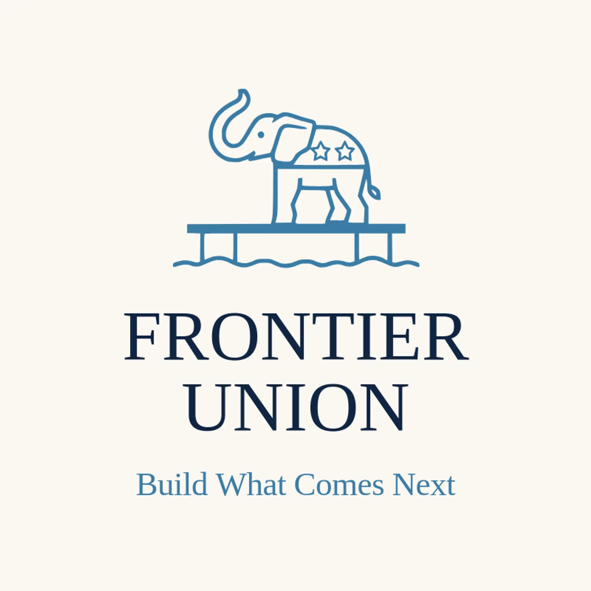 Frontier Union logo for republican