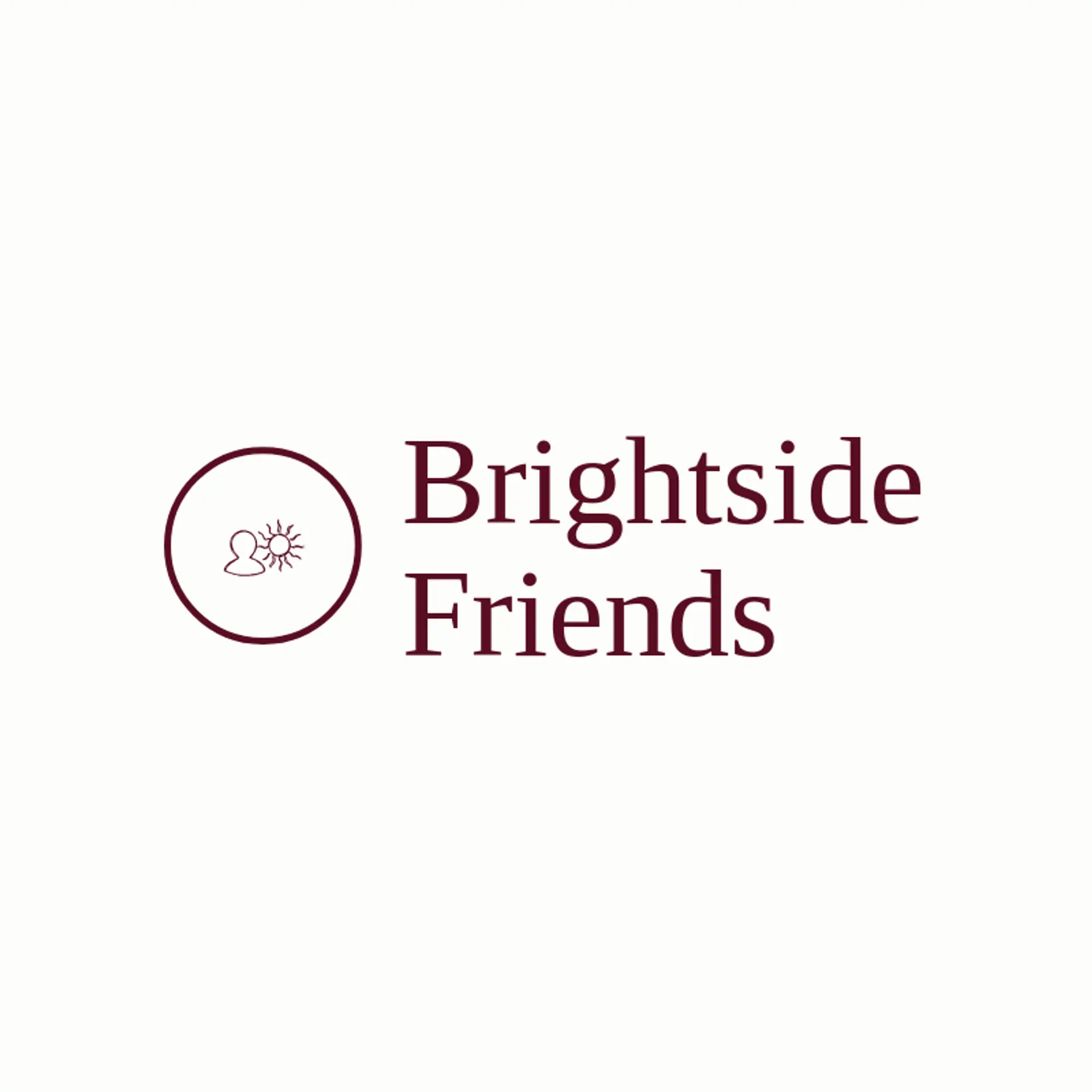 Brightside Friends logo for social