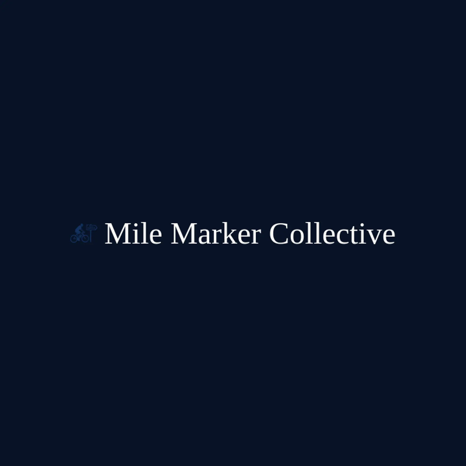 Mile Marker Collective logo for rider