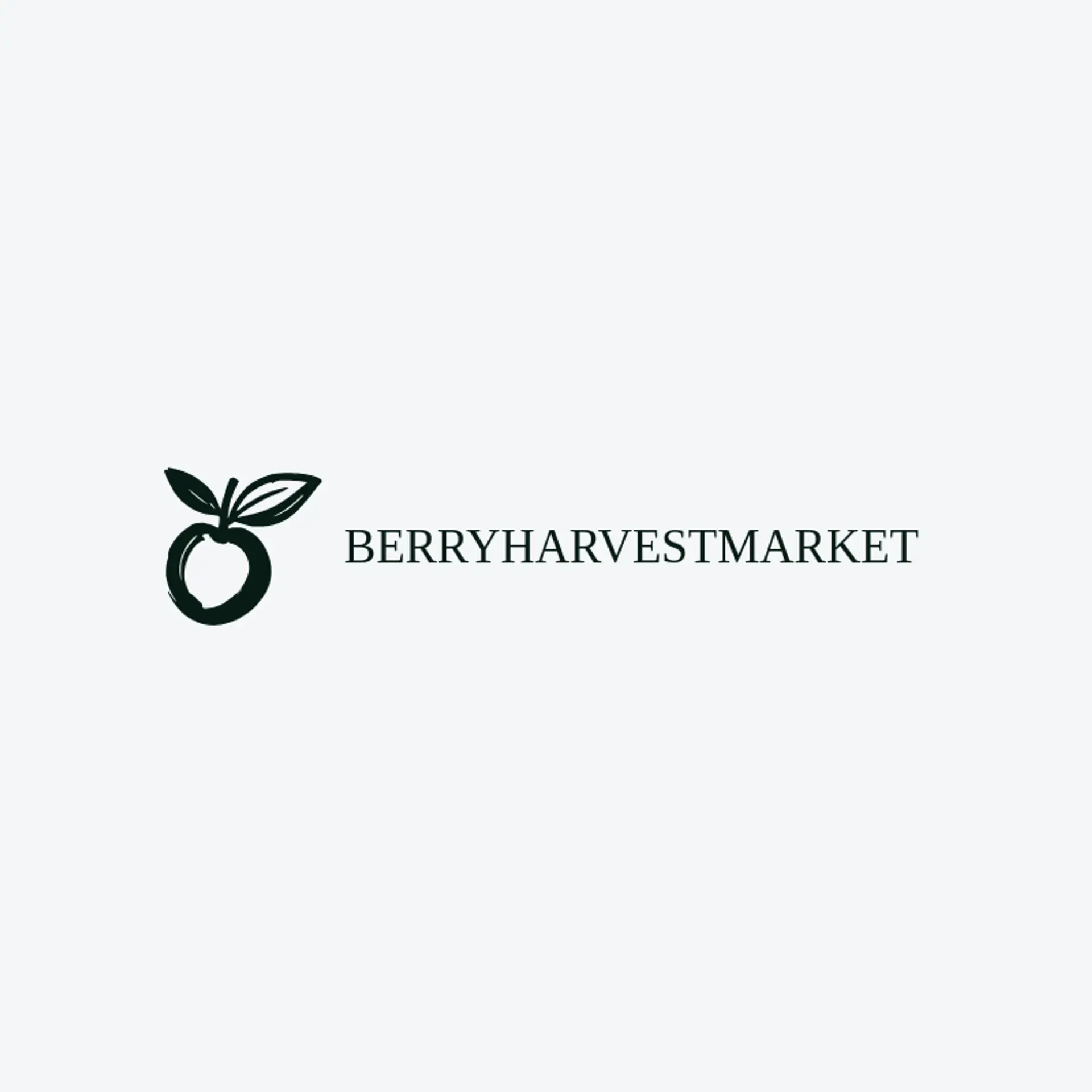 Berry Harvest Market logo for berry