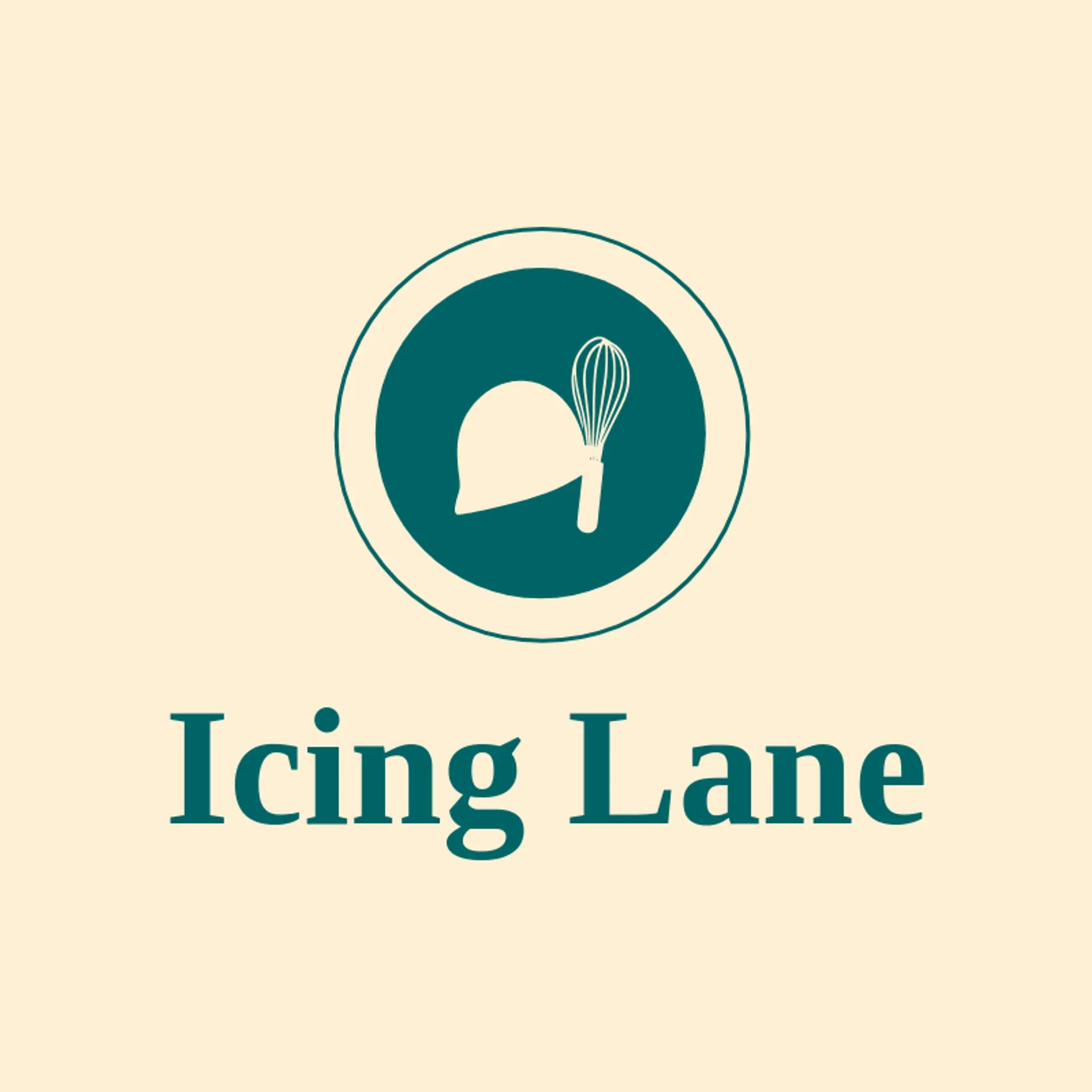 Icing Lane logo for donut