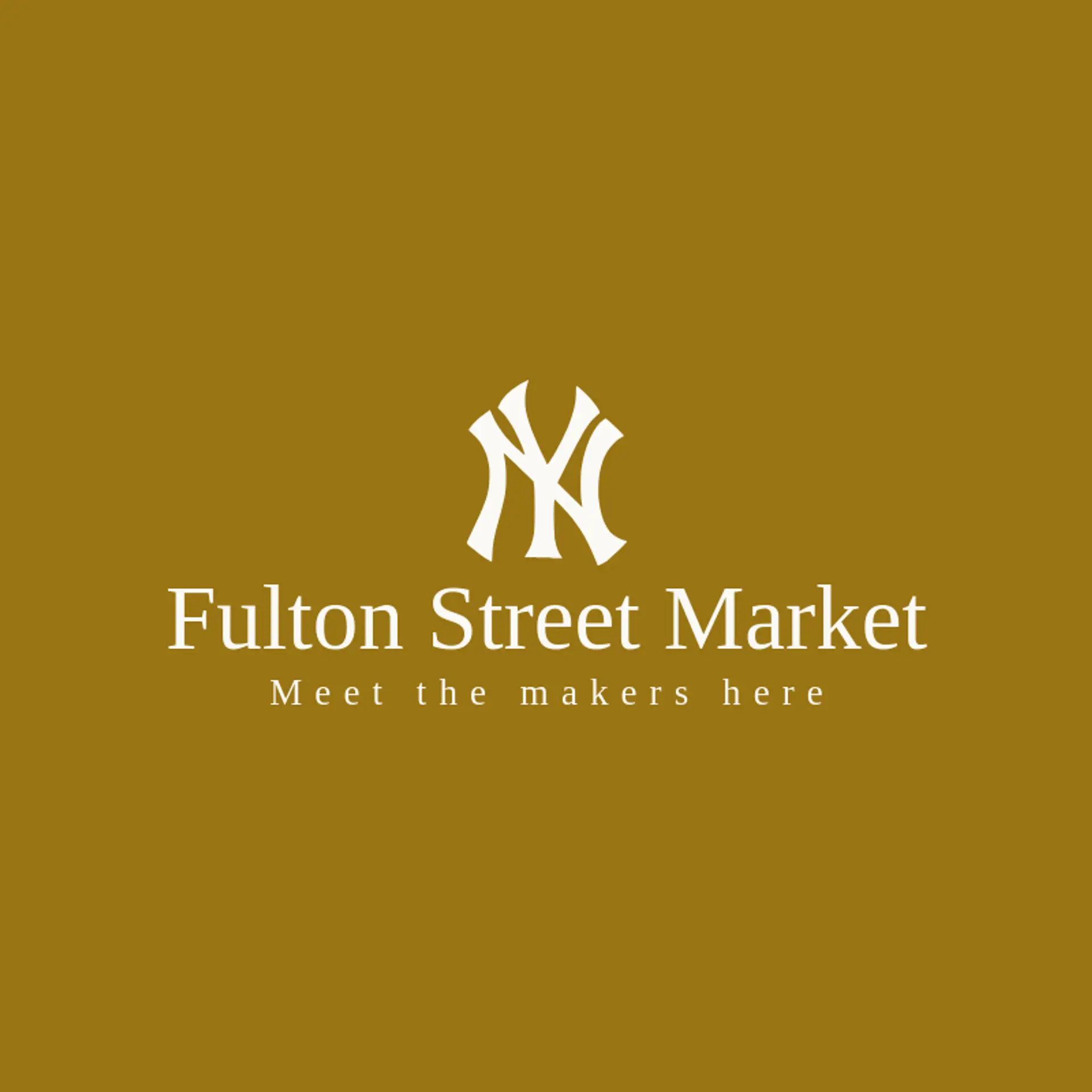 Fulton Street Market logo for new york