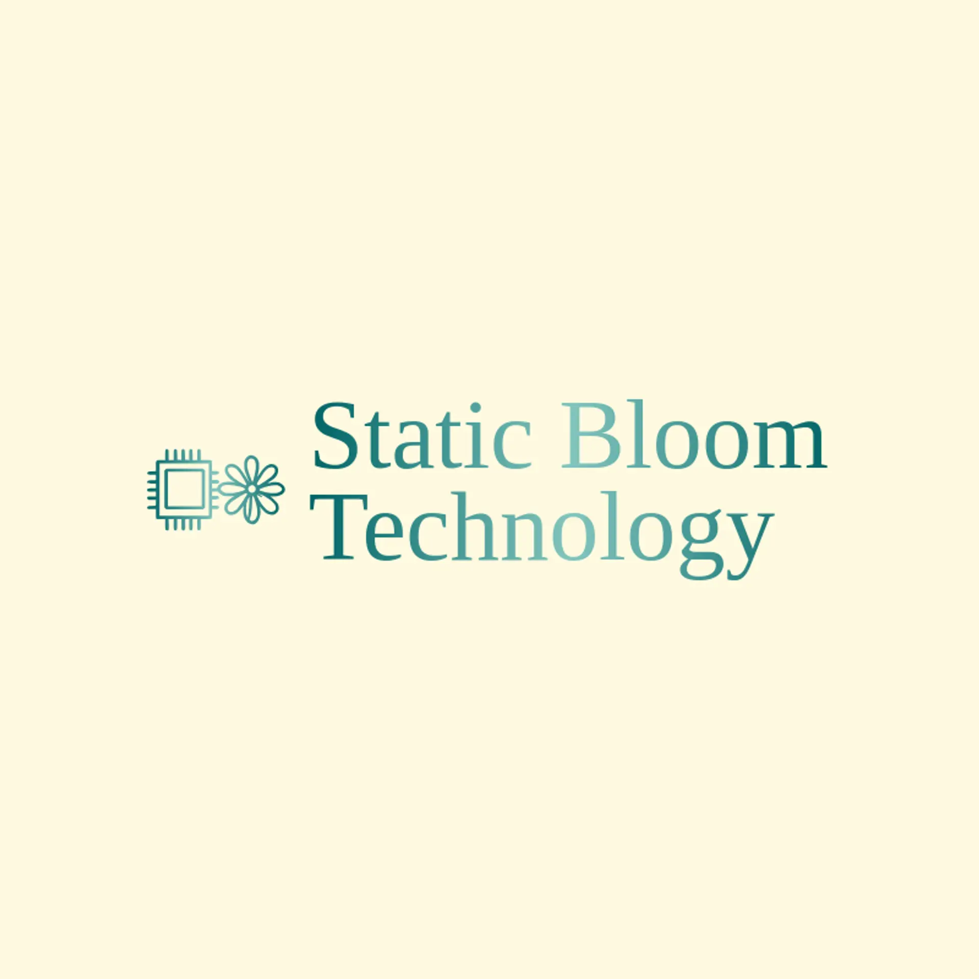 Static Bloom Technology logo for chip