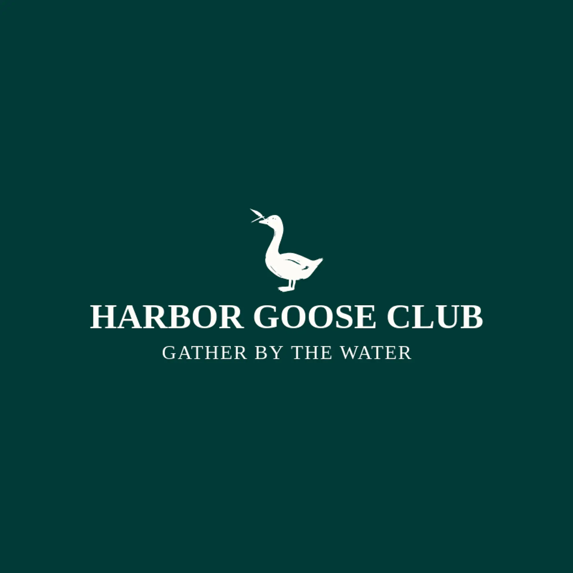 Harbor Goose Club logo for goose