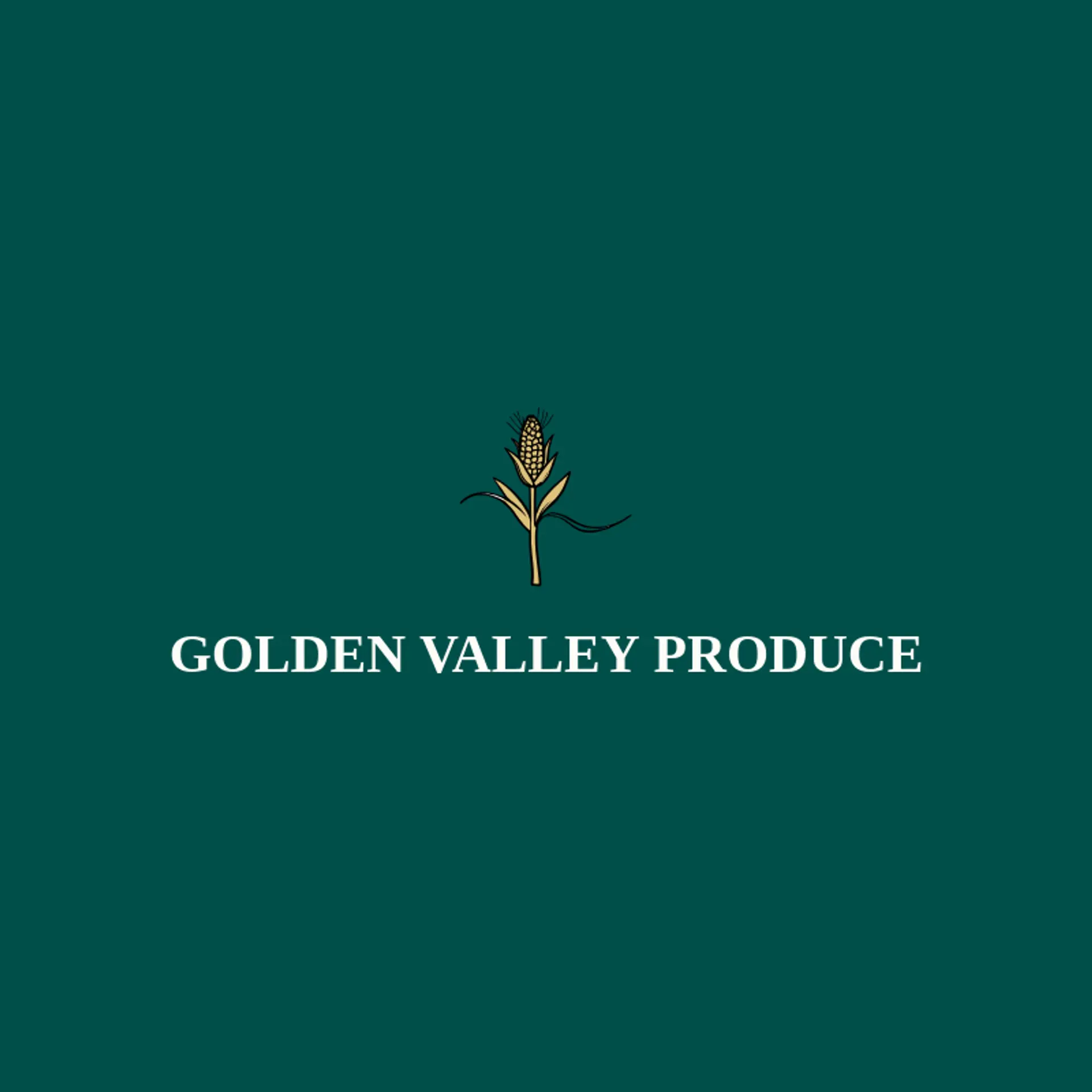 Golden Valley Produce logo for corn
