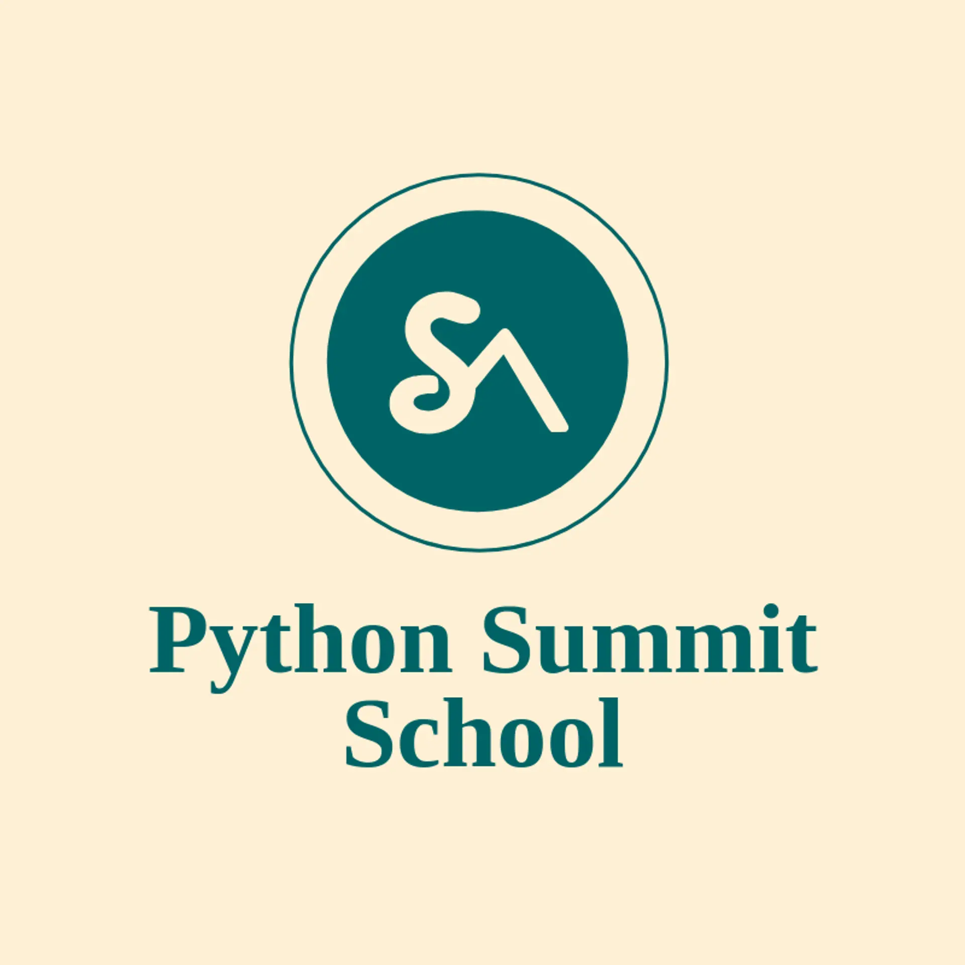 Python Summit School logo for python