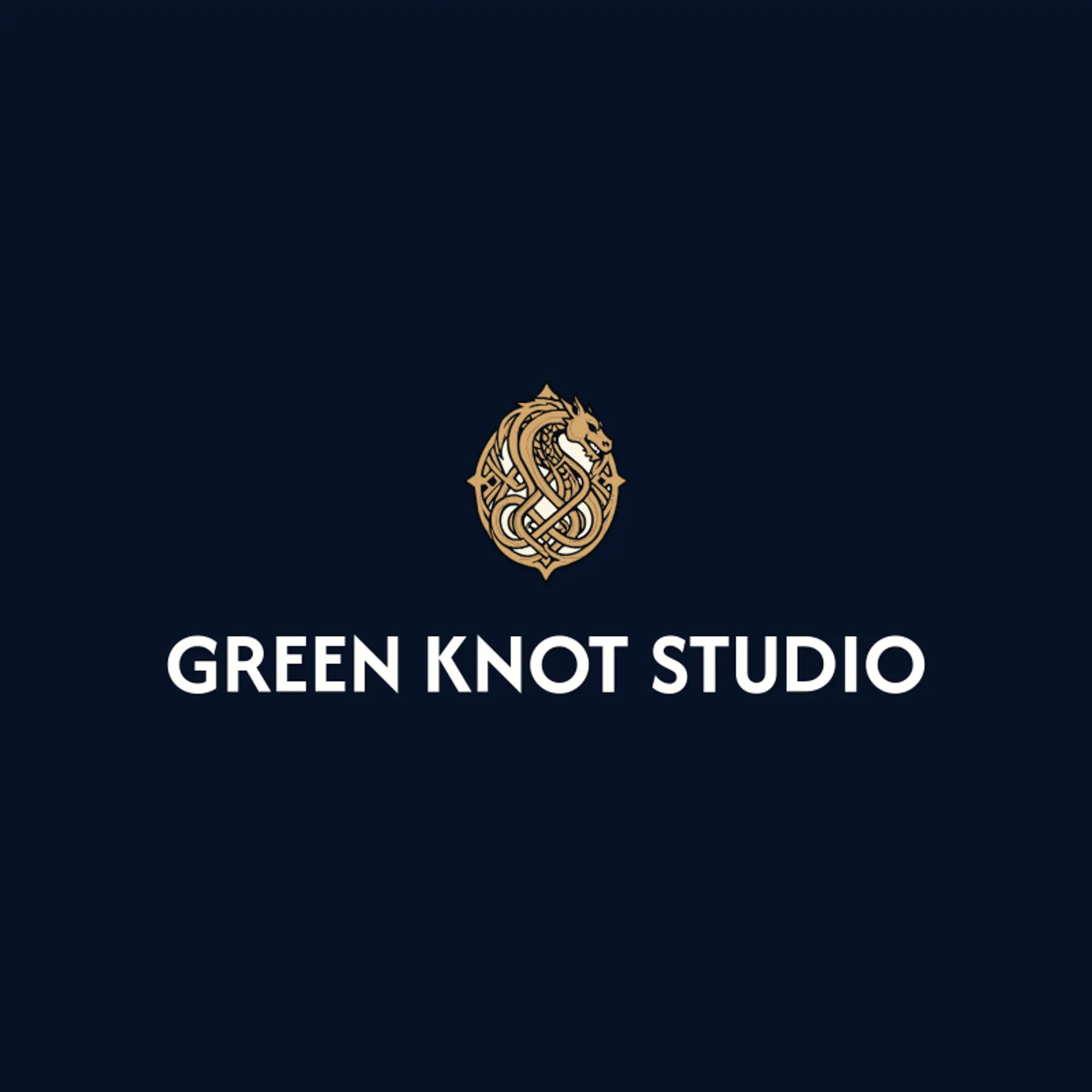 Green Knot Studio logo for celtic