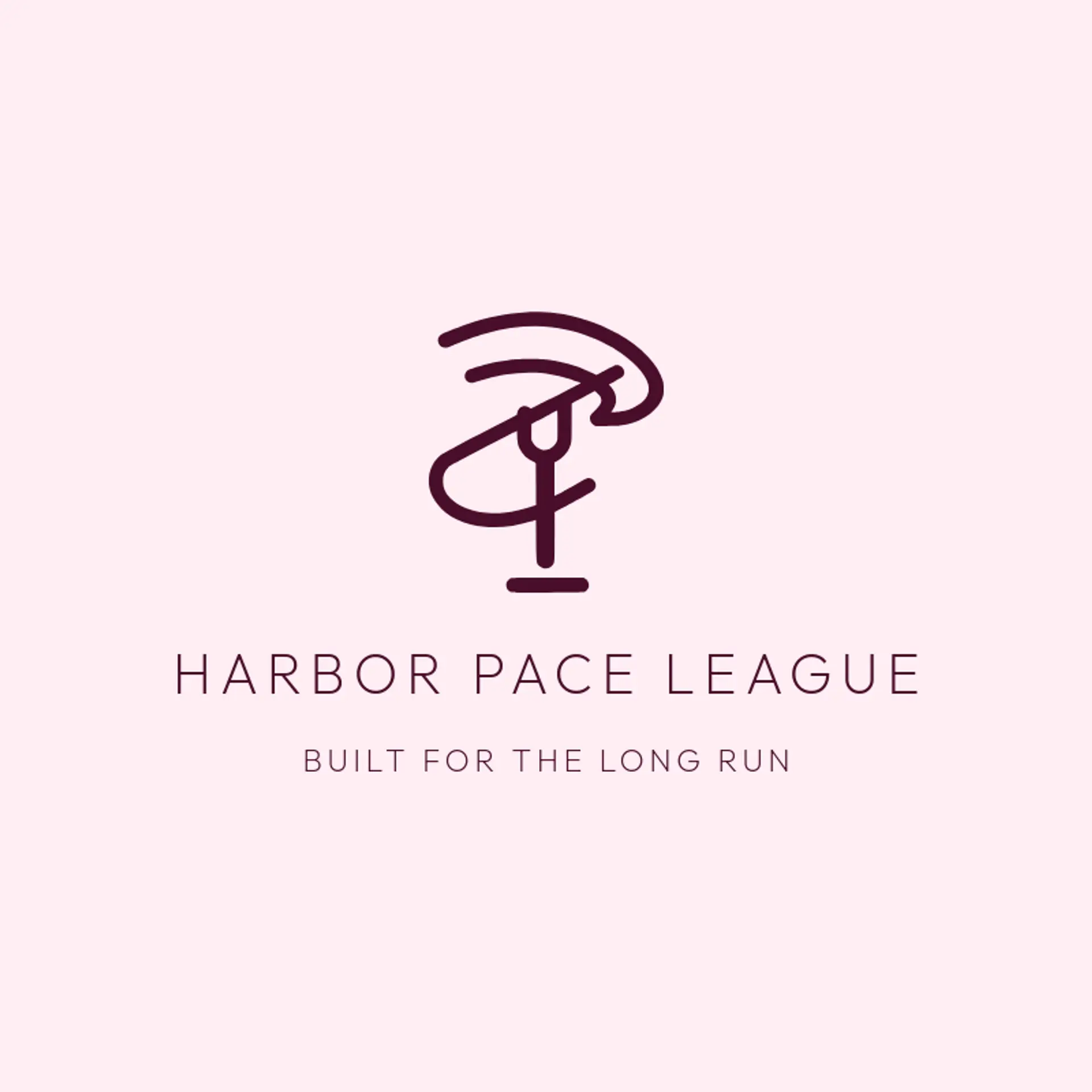 Harbor Pace League logo for track and field