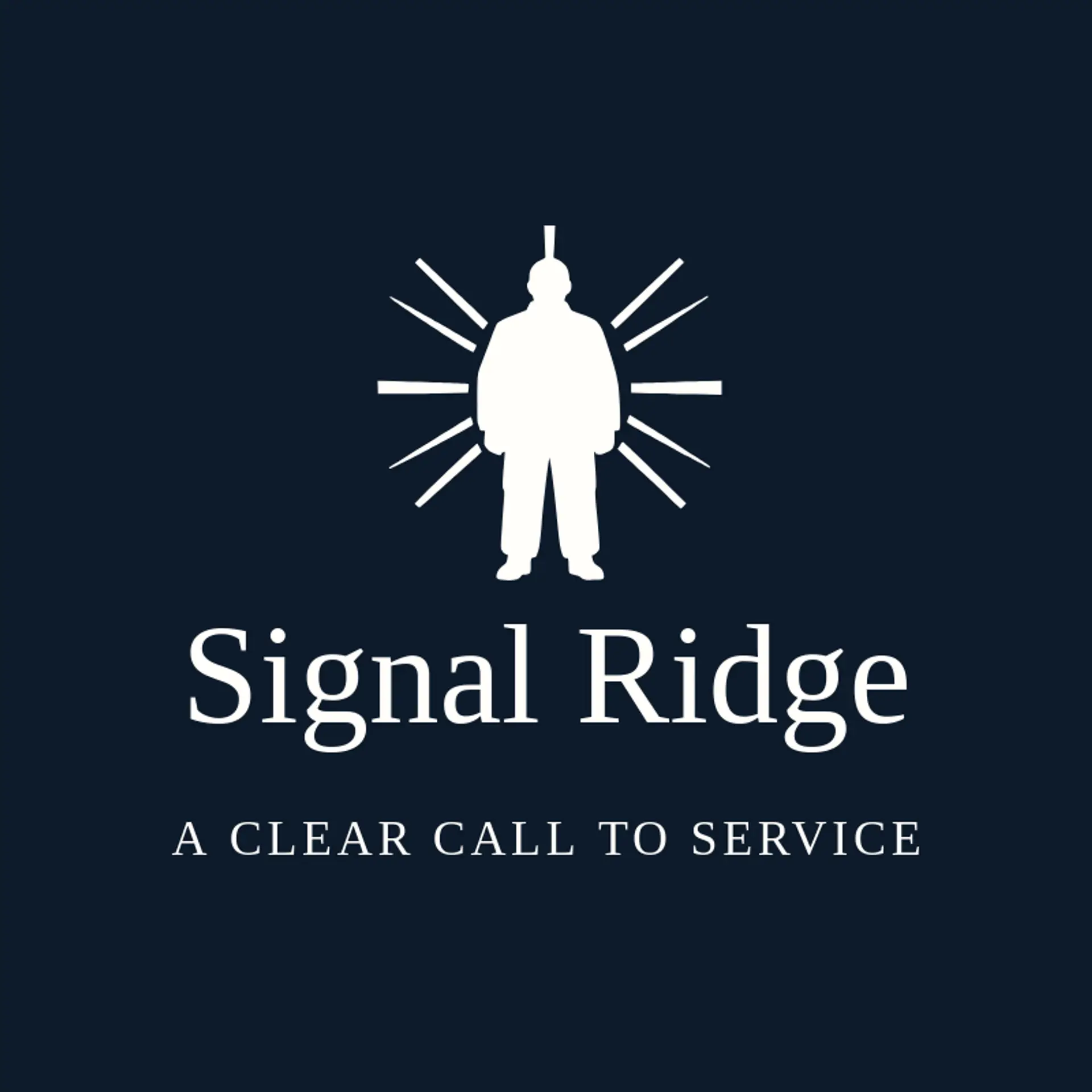 Signal Ridge logo for soldier