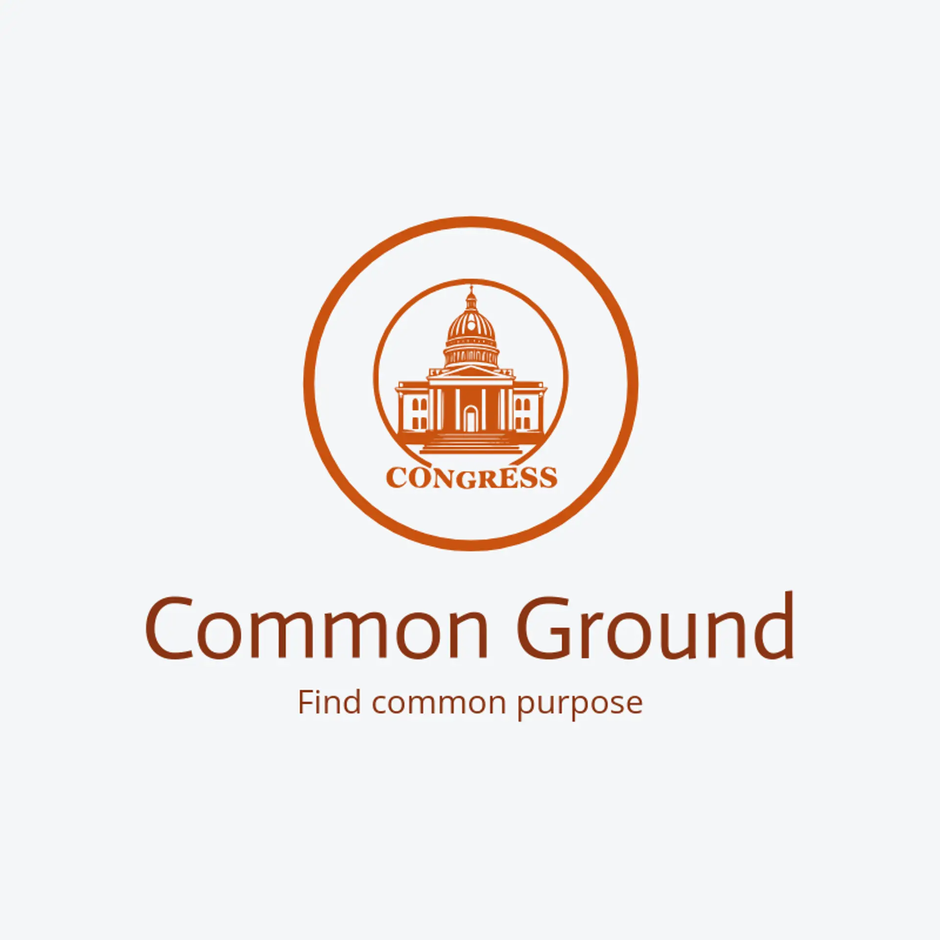 Common Ground logo for congress