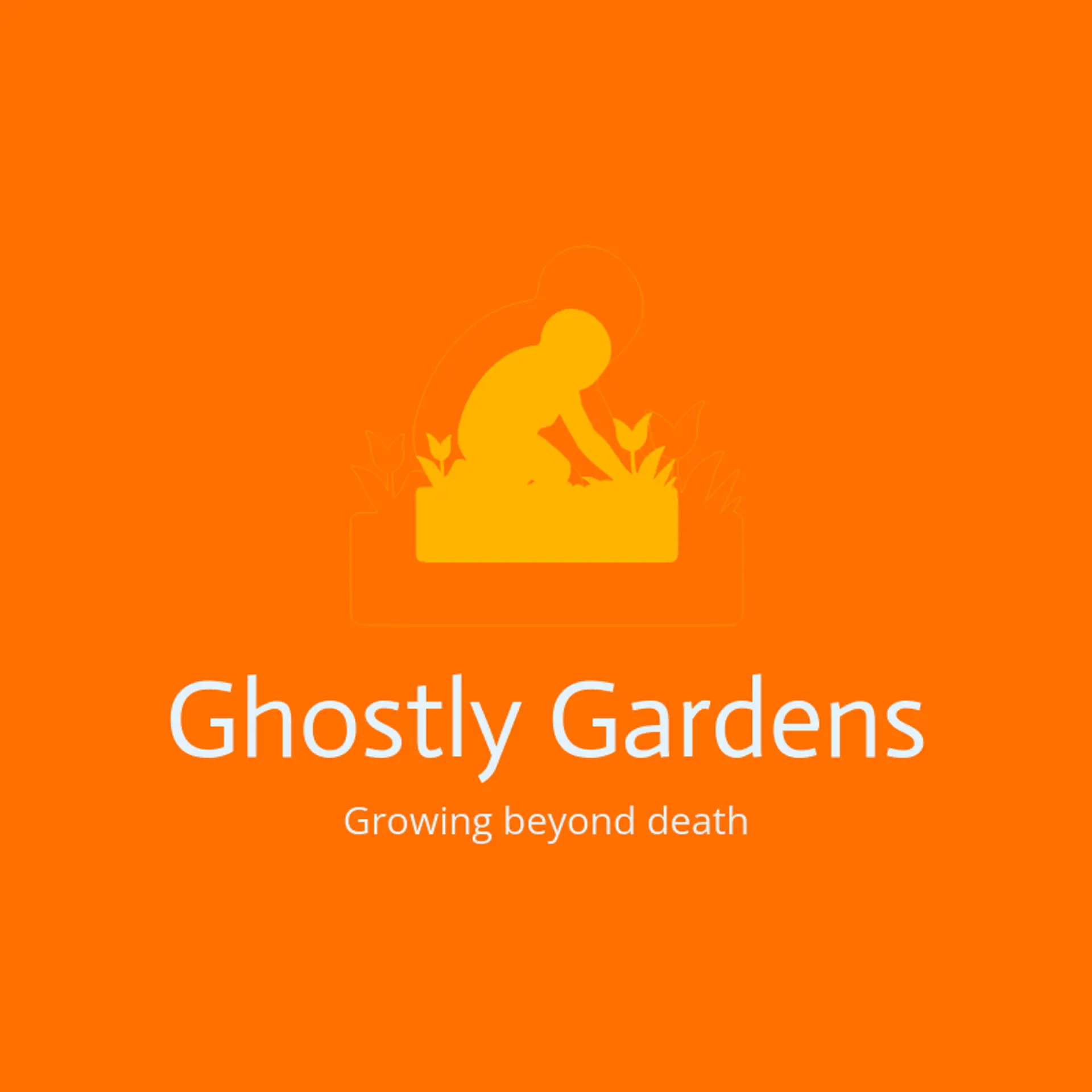 Ghostly Gardens logo for ghost