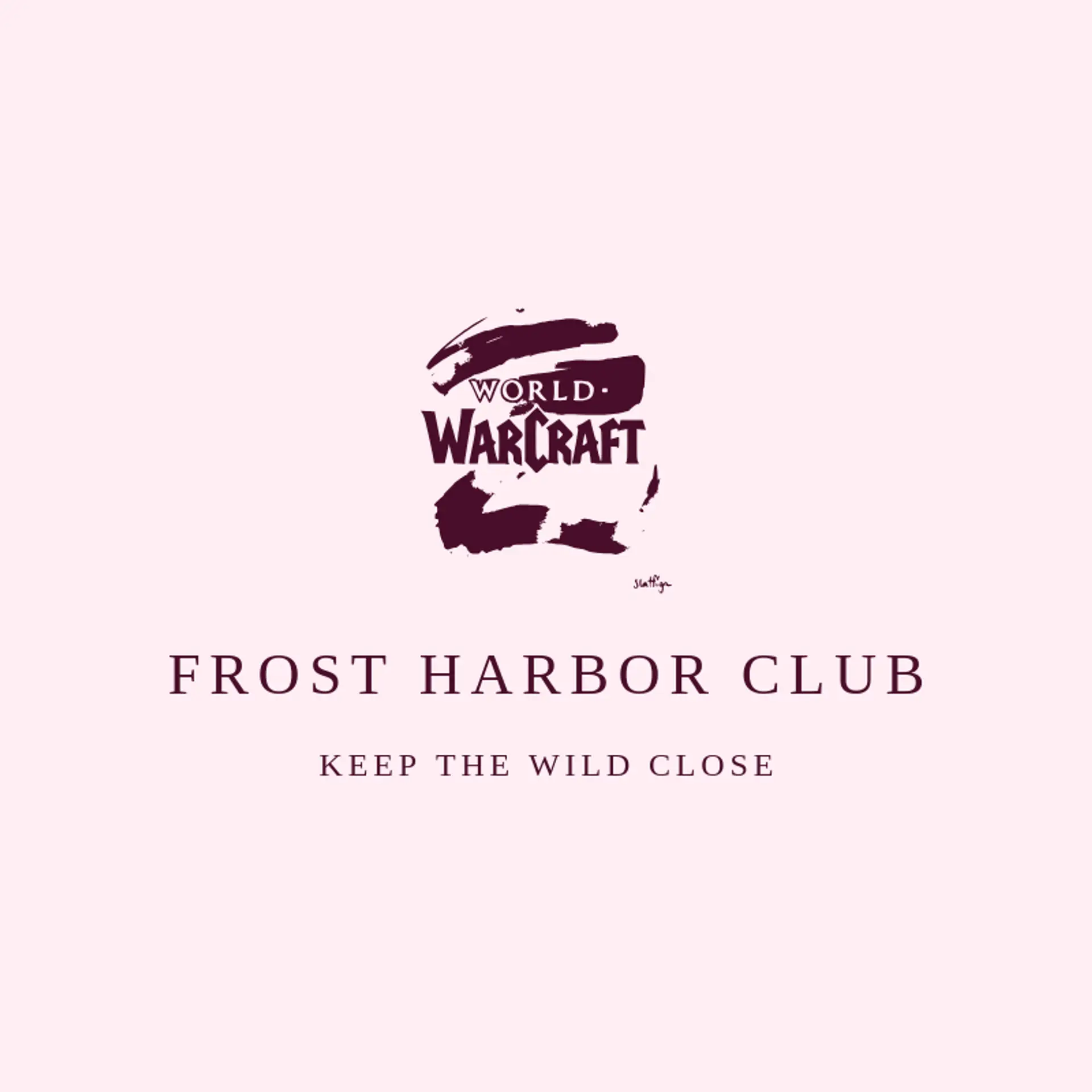Frost Harbor Club logo for blizzard