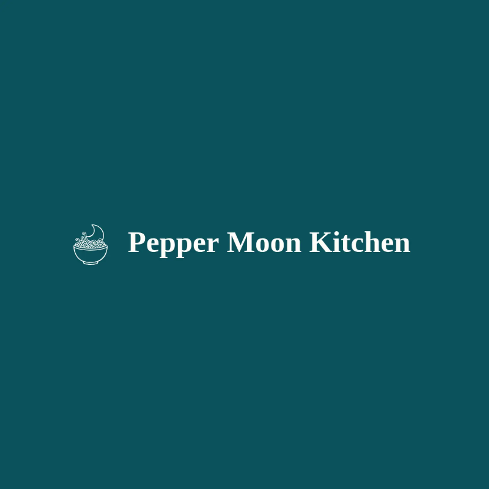 Pepper Moon Kitchen logo for noodle