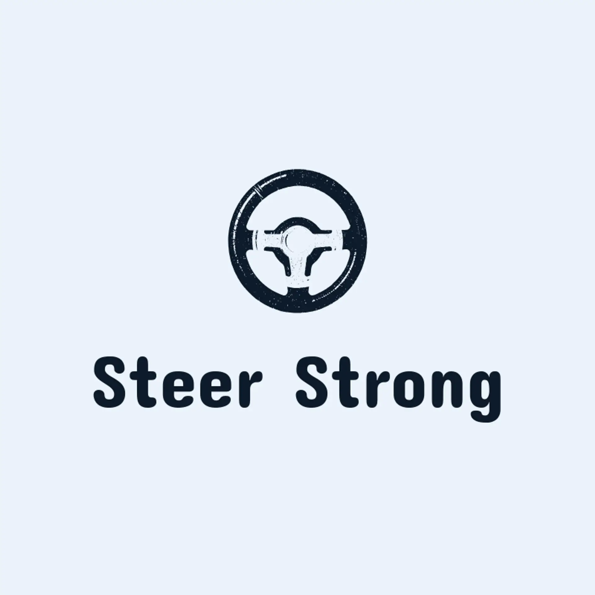 Steer Strong logo for motor shop