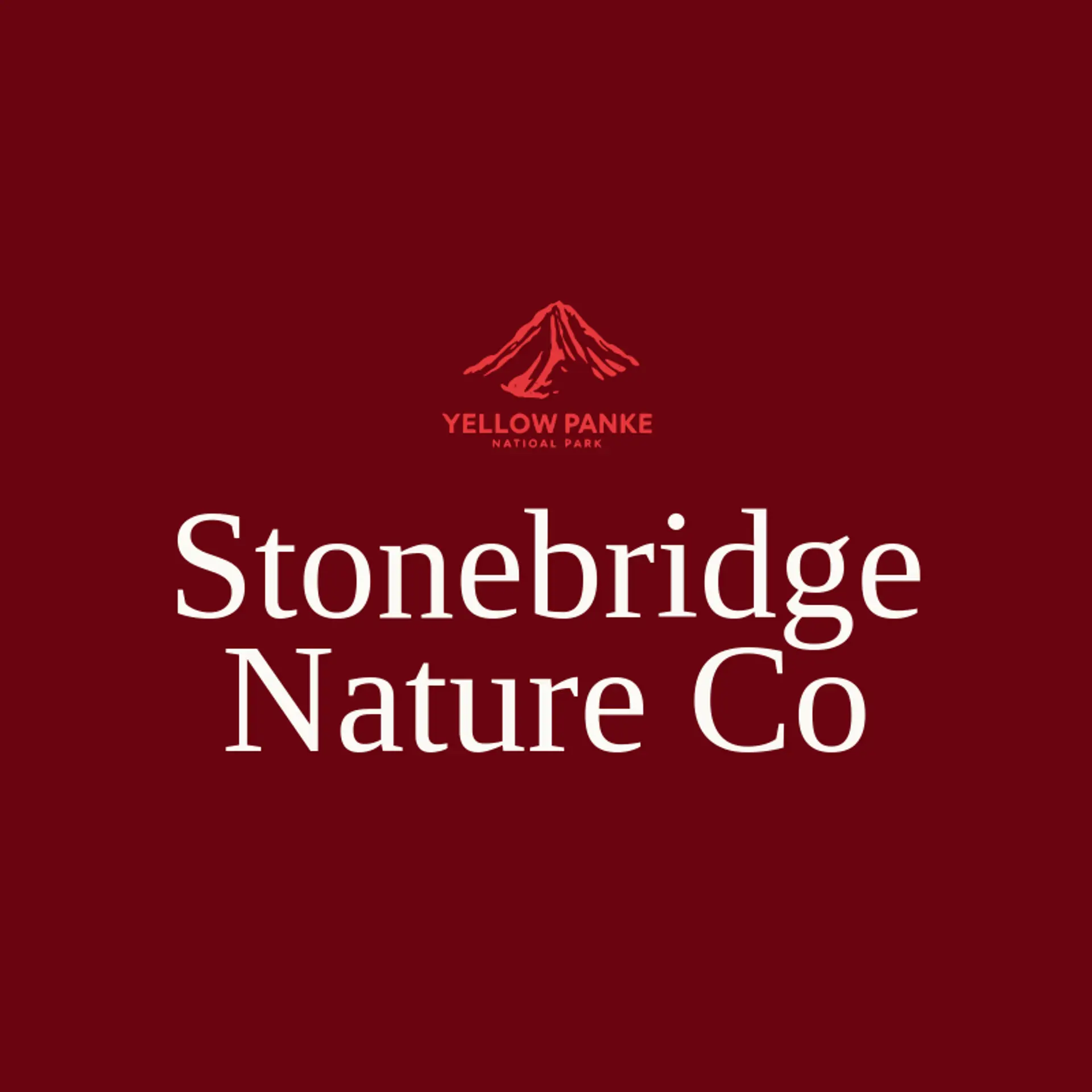Stonebridge Nature Co logo for national park
