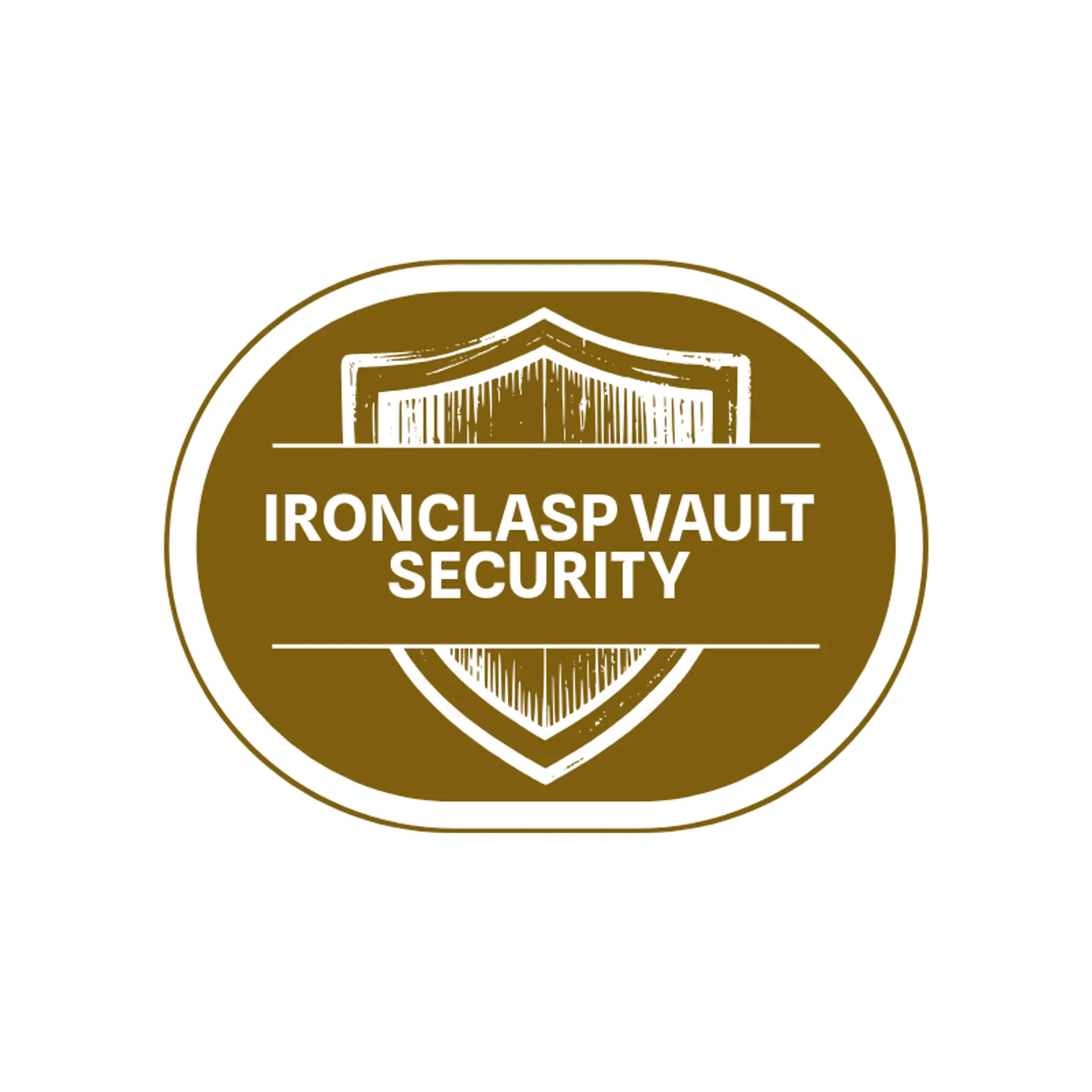Ironclasp Vault Security logo for shield