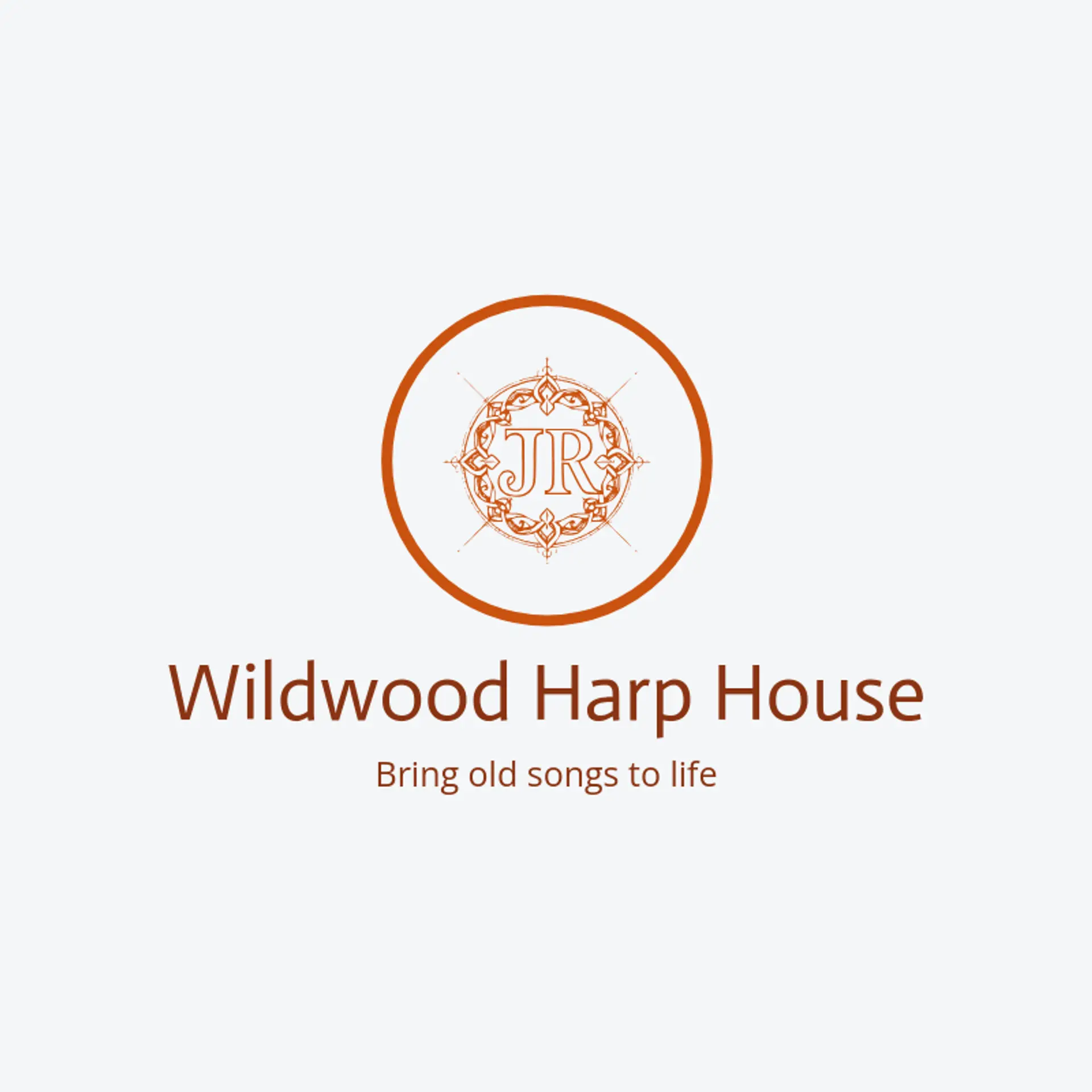 Wildwood Harp House logo for celtic