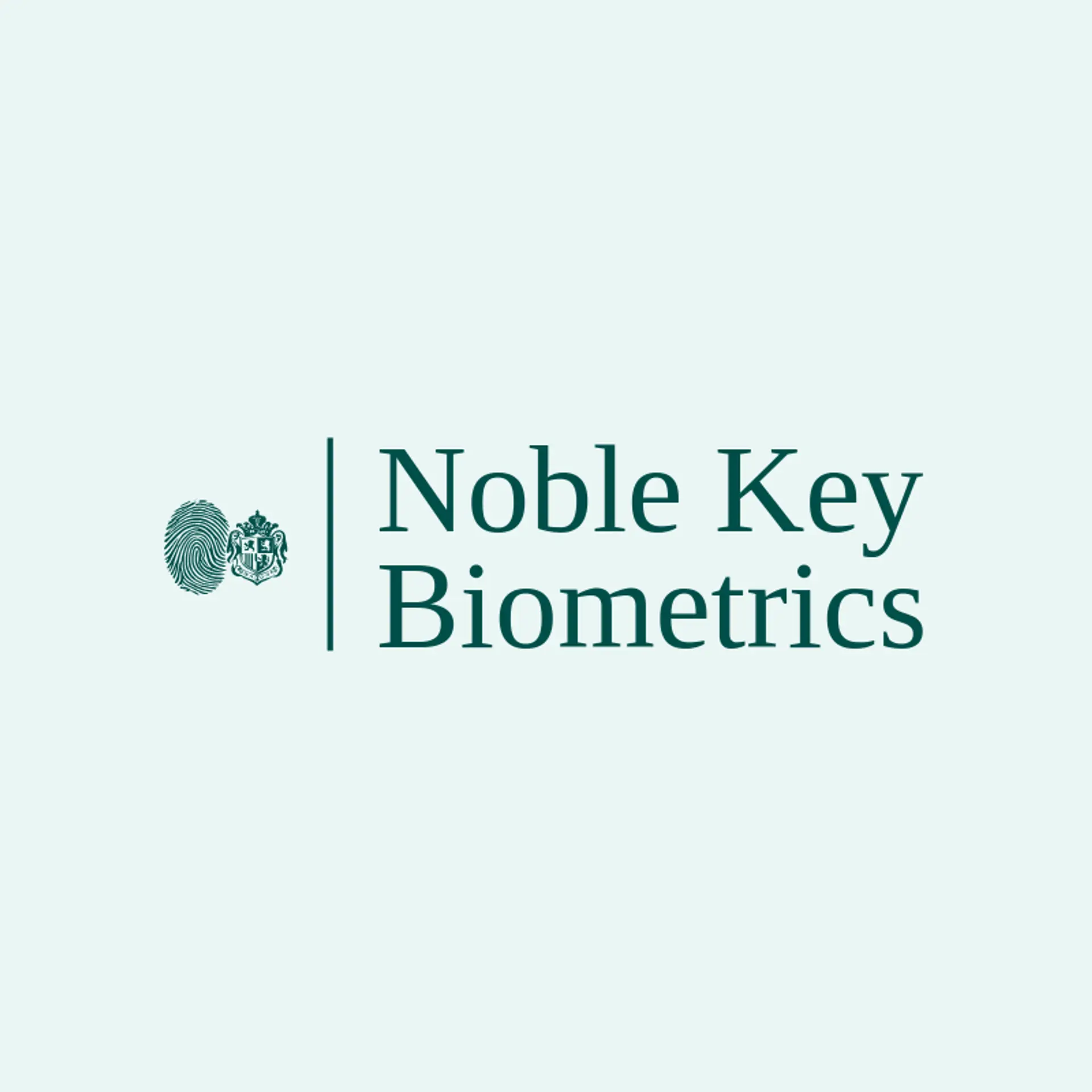 Noble Key Biometrics logo for fingerprint