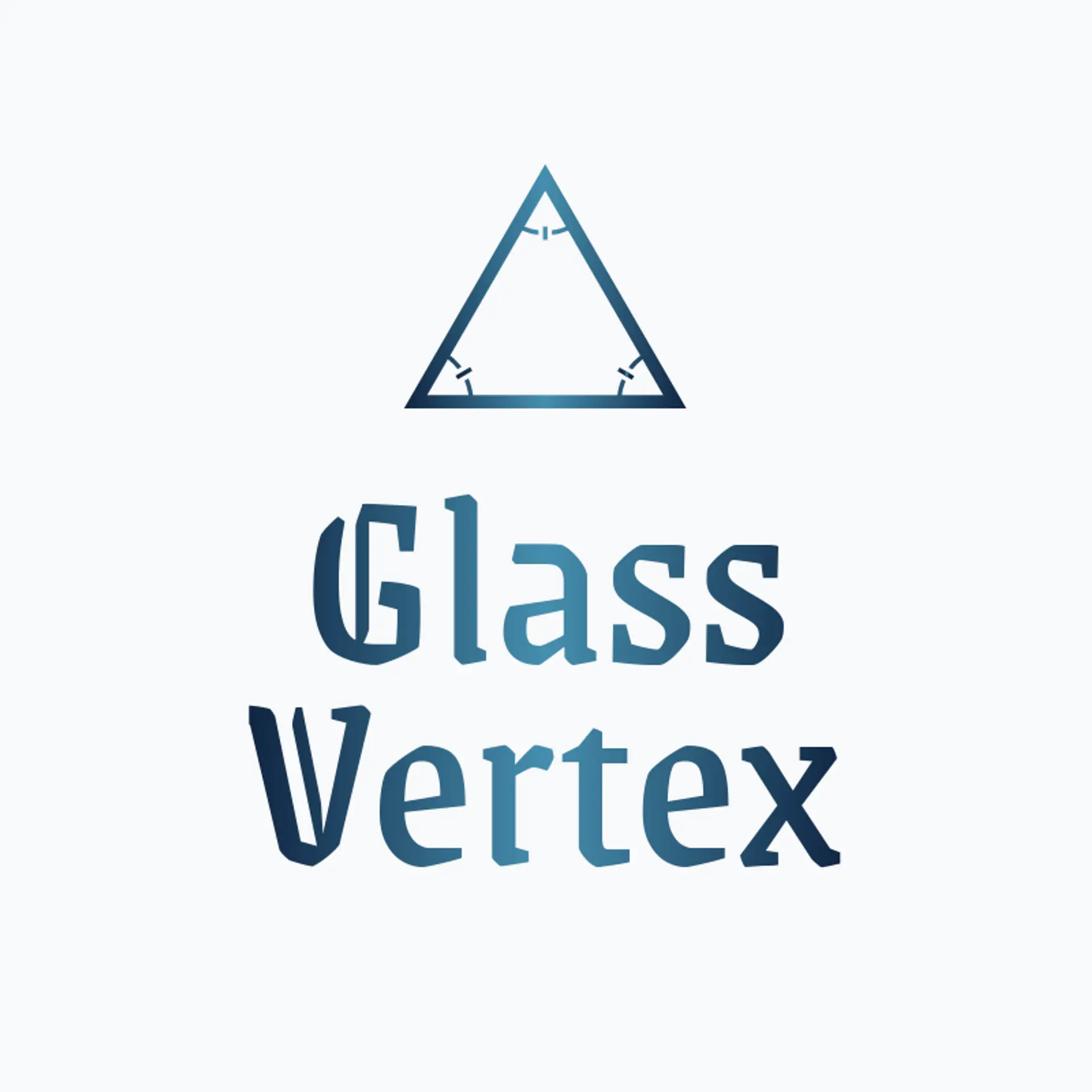 Glass Vertex logo for polygon