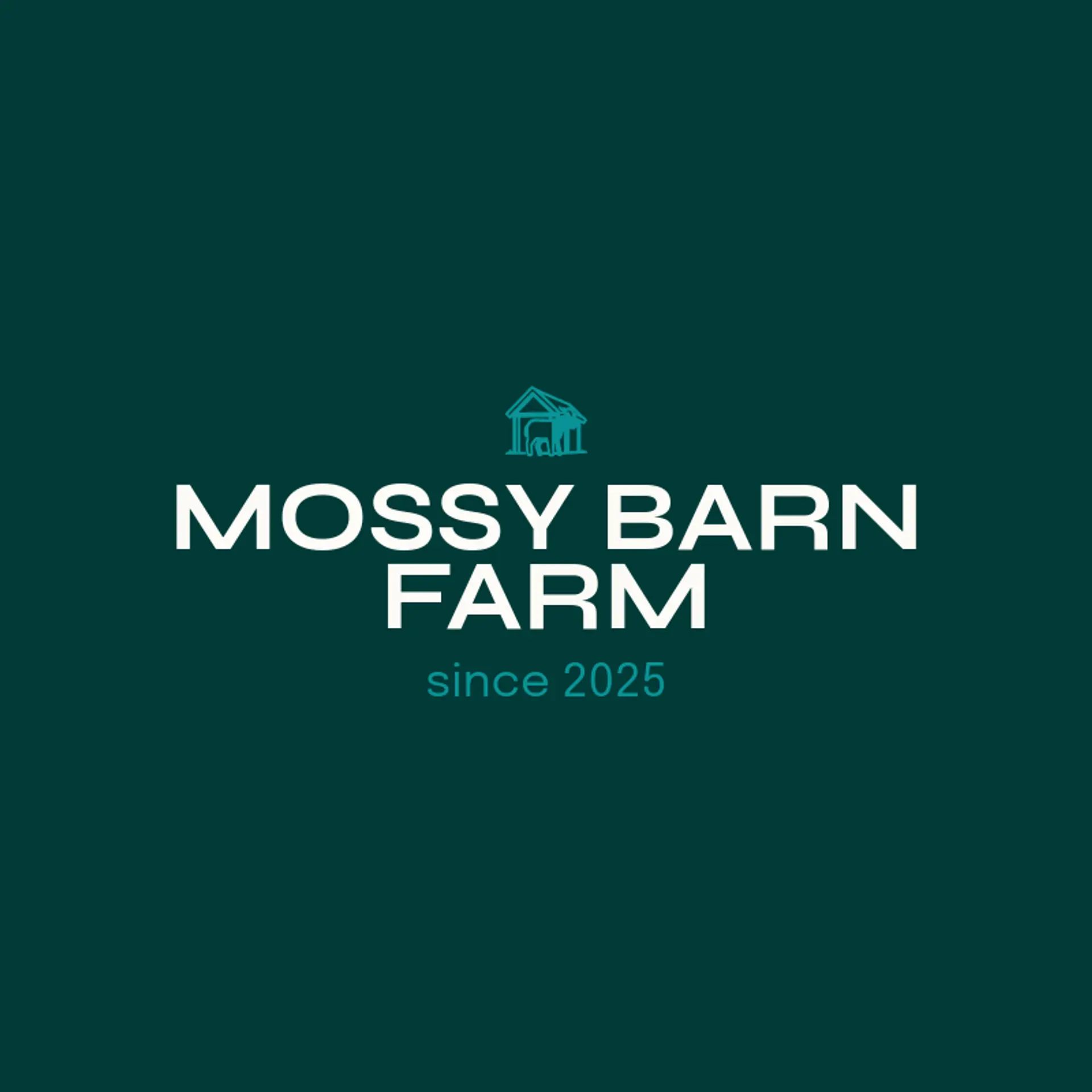 Mossy Barn Farm logo for goat