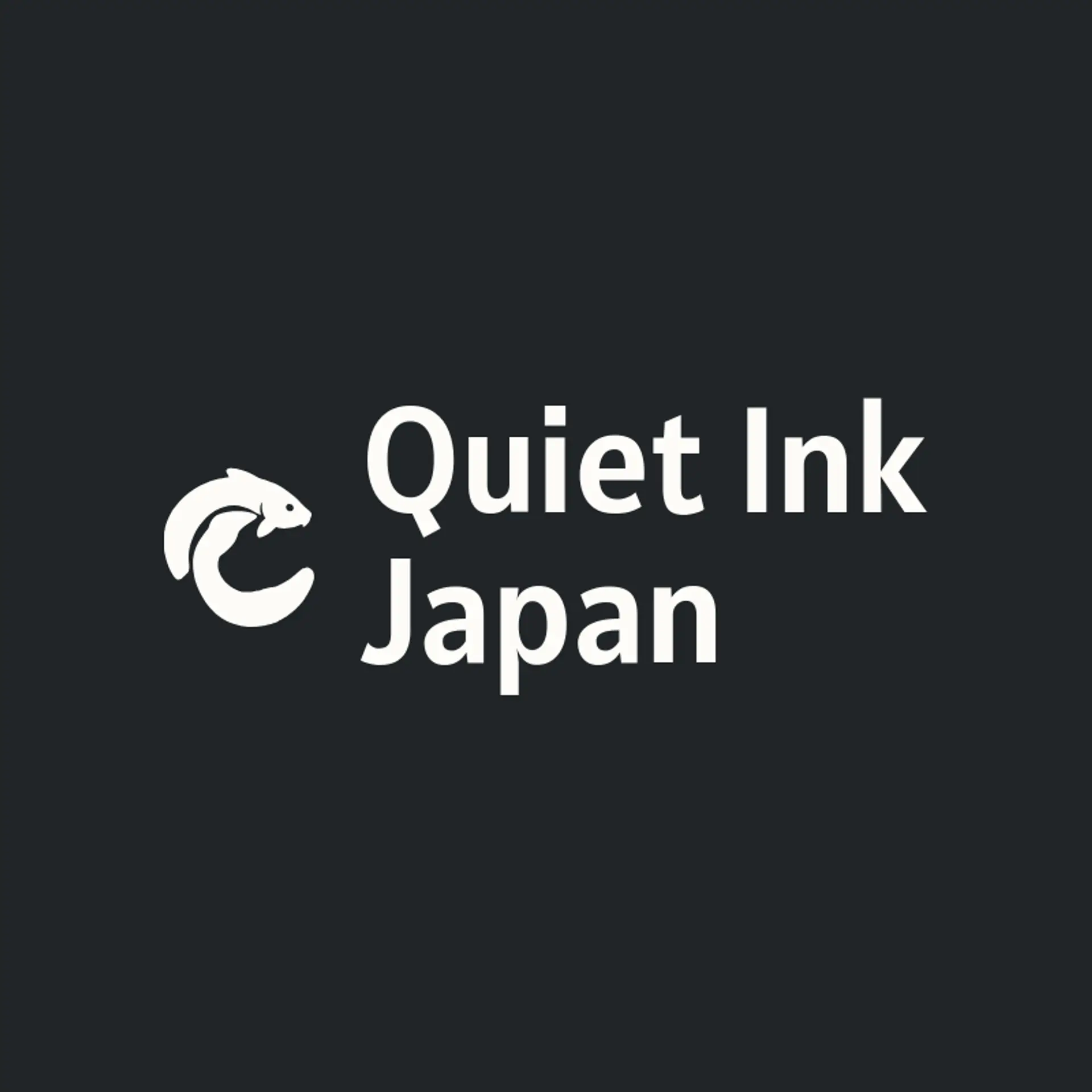 Quiet Ink Japan logo for japan