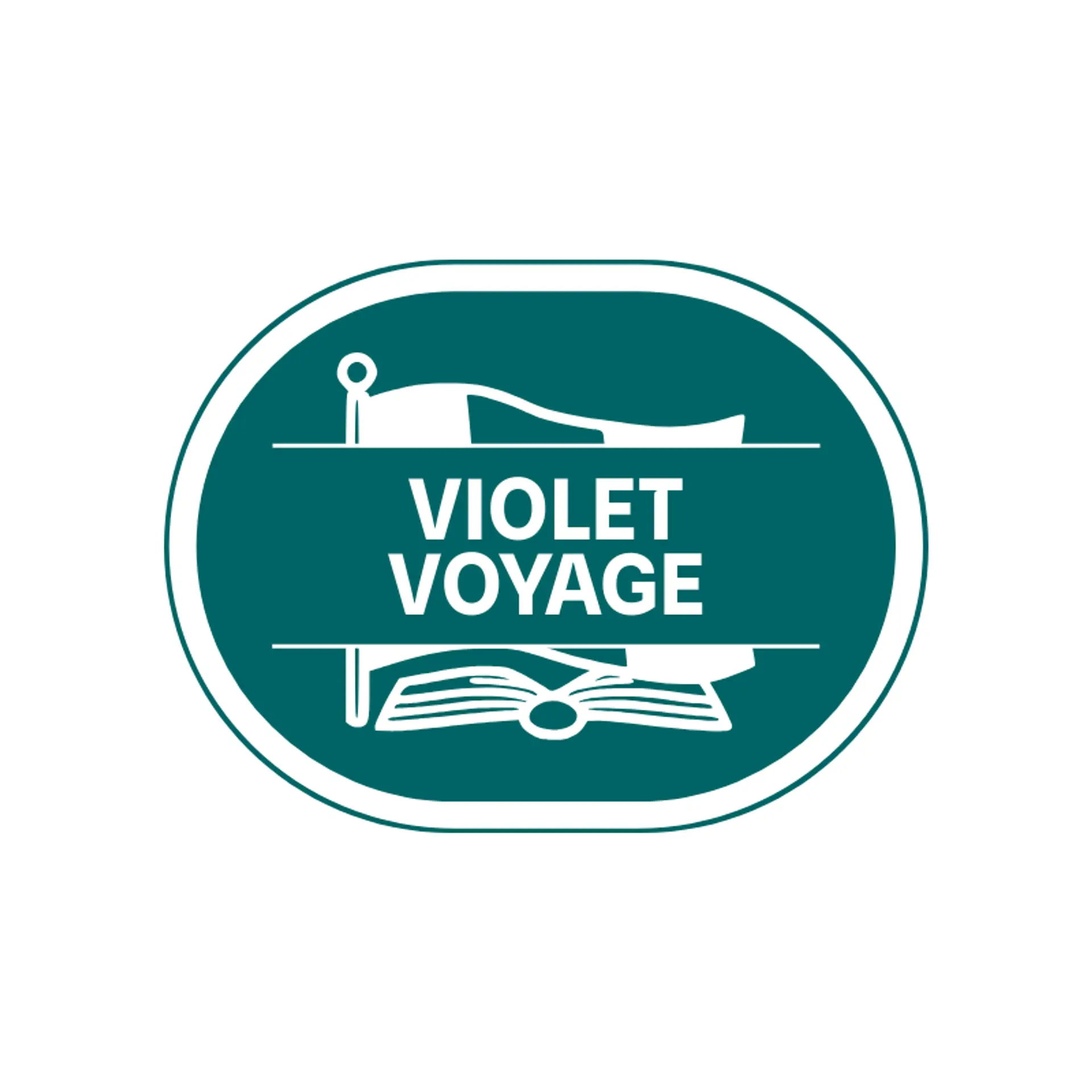 Violet Voyage logo for france