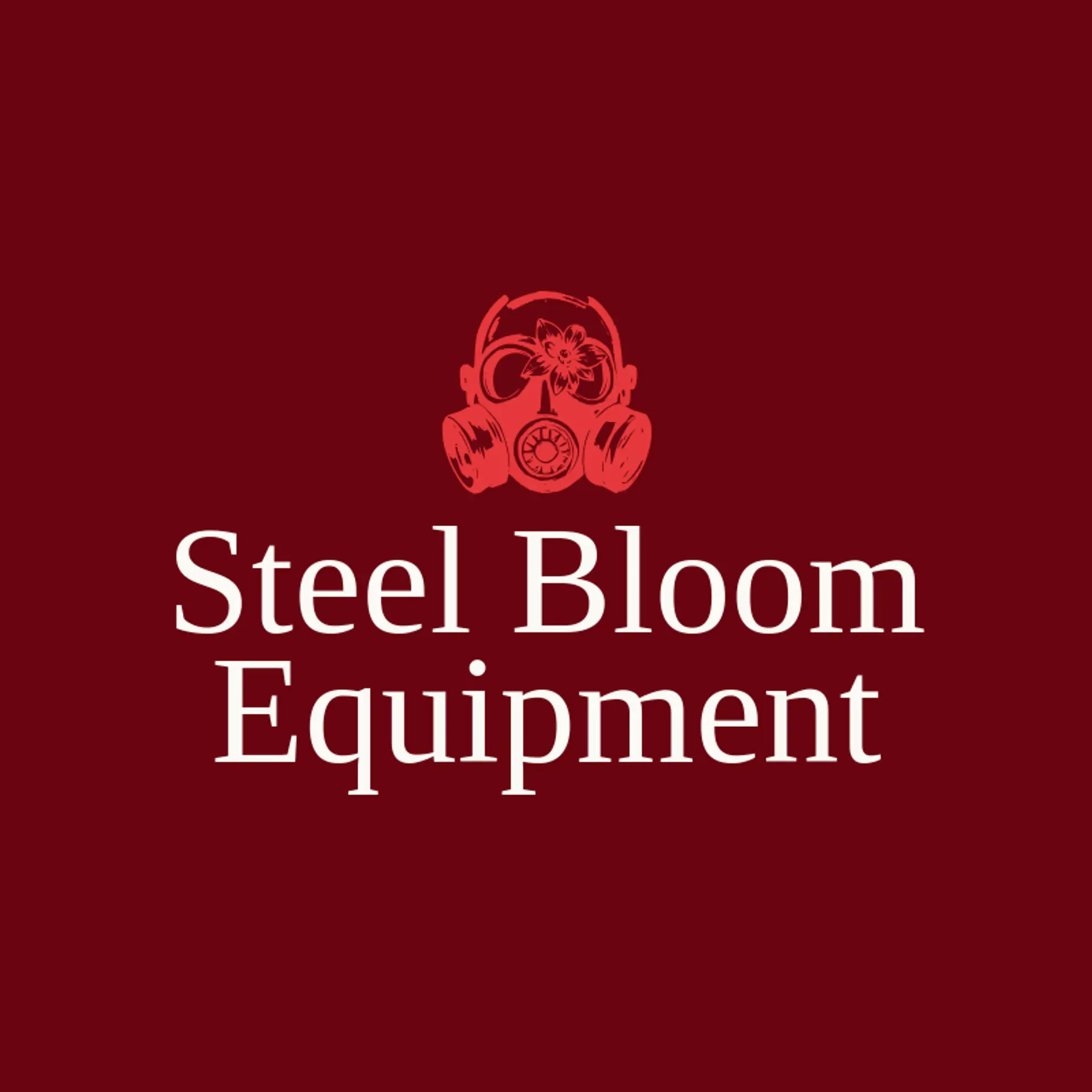 Steel Bloom Equipment logo for gas mask