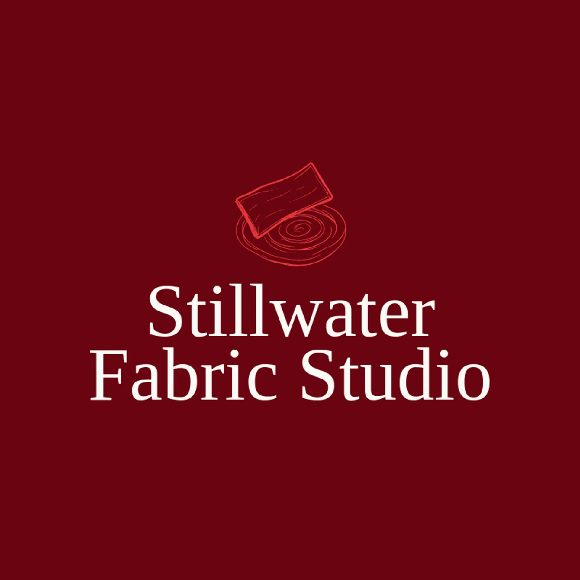 Stillwater Fabric Studio logo for fabric