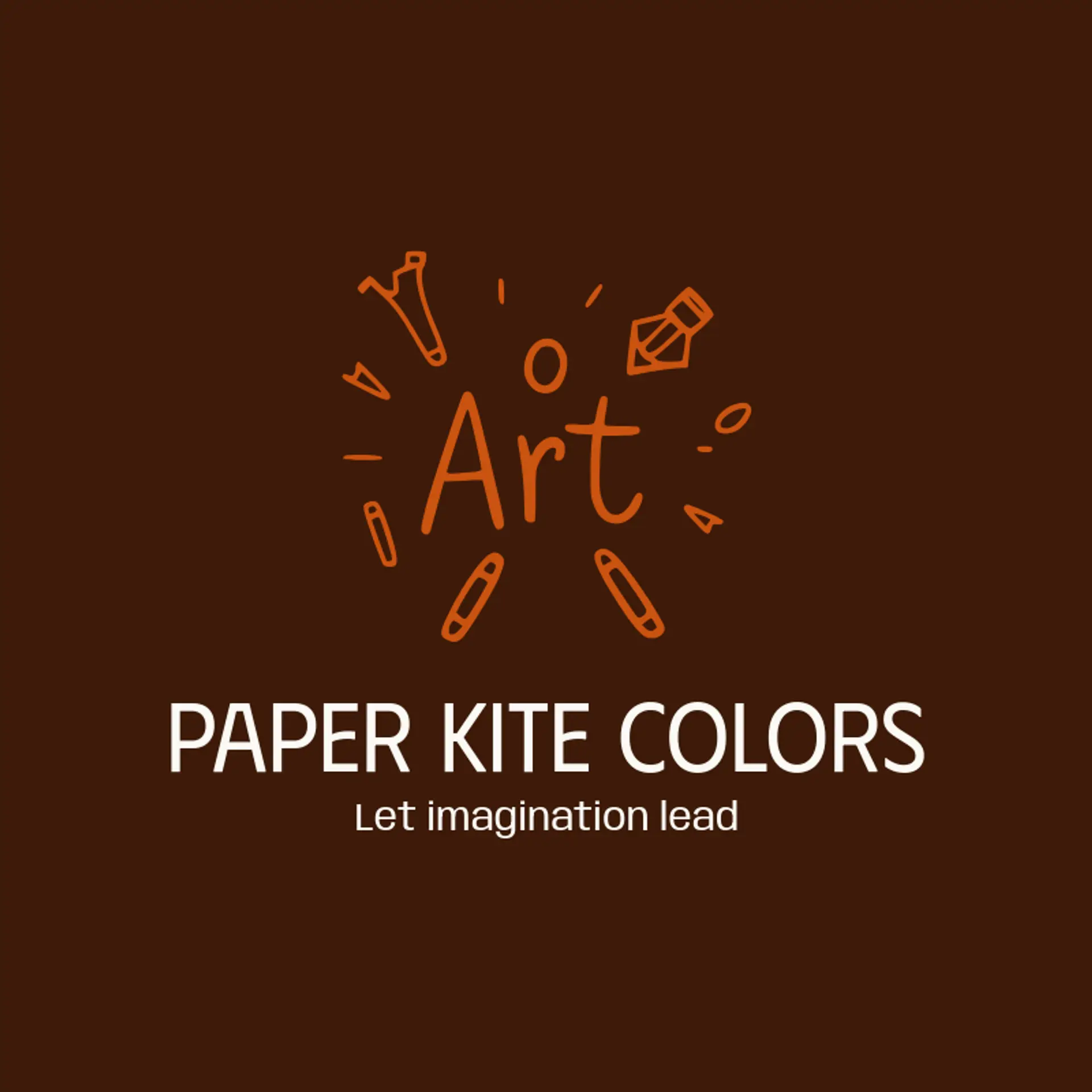 Paper Kite Colors logo for crayon