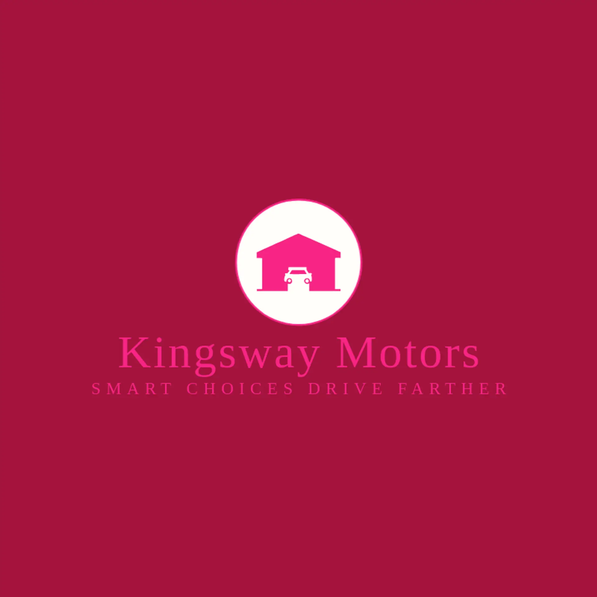 Kingsway Motors logo for car dealership