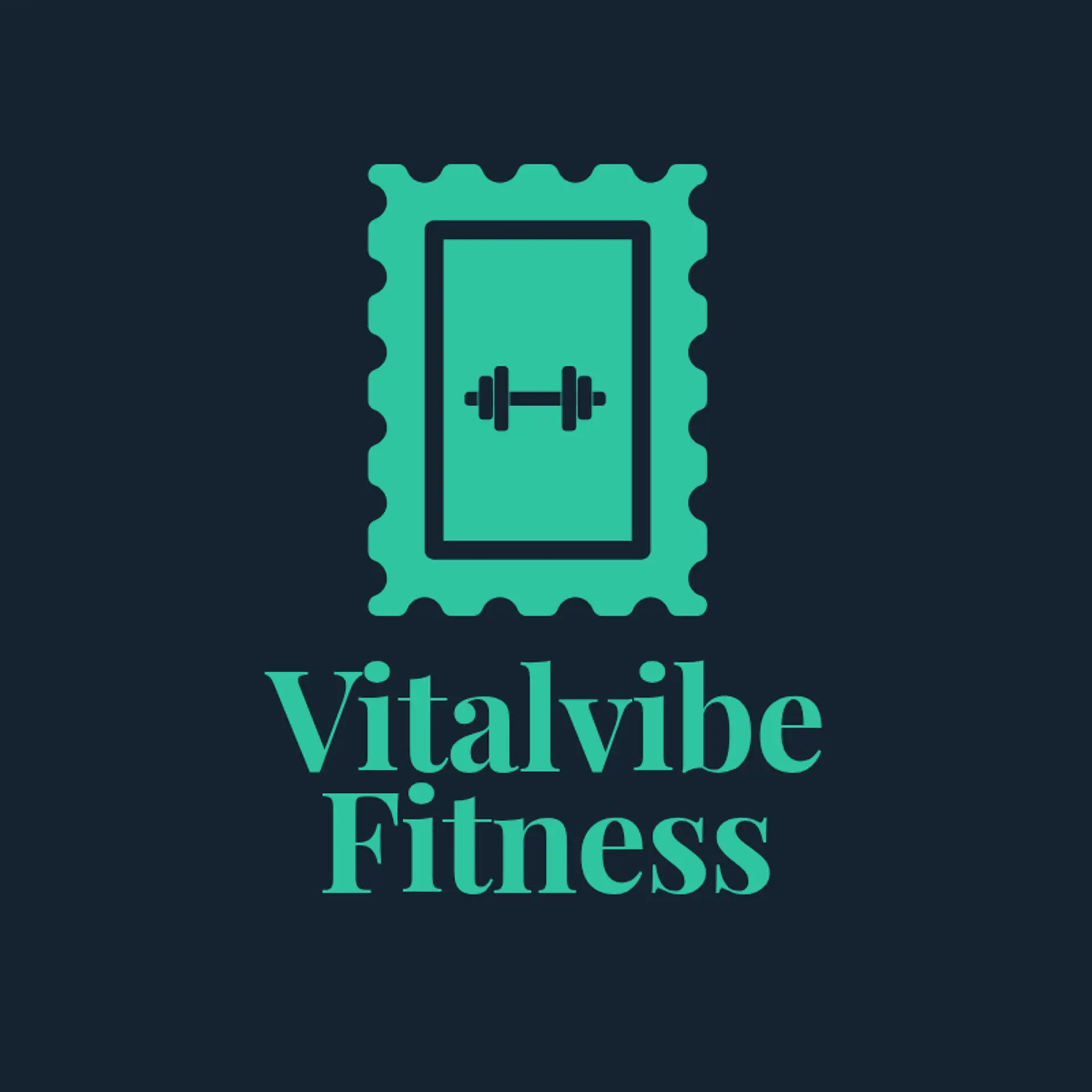 VitalPeak Fitness logo for health fitness