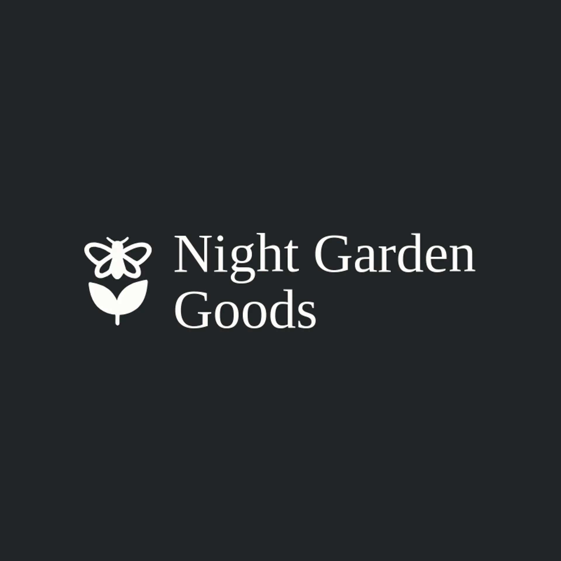 Night Garden Goods logo for moth