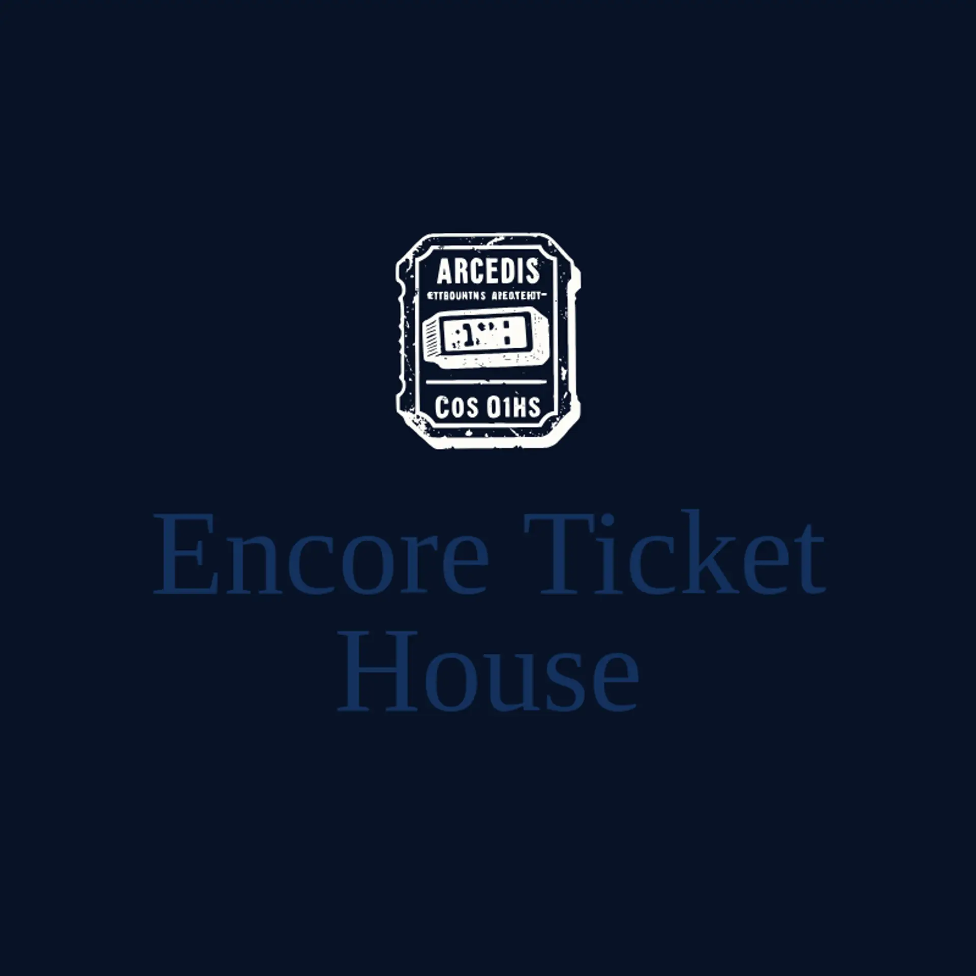Encore Ticket House logo for theatre