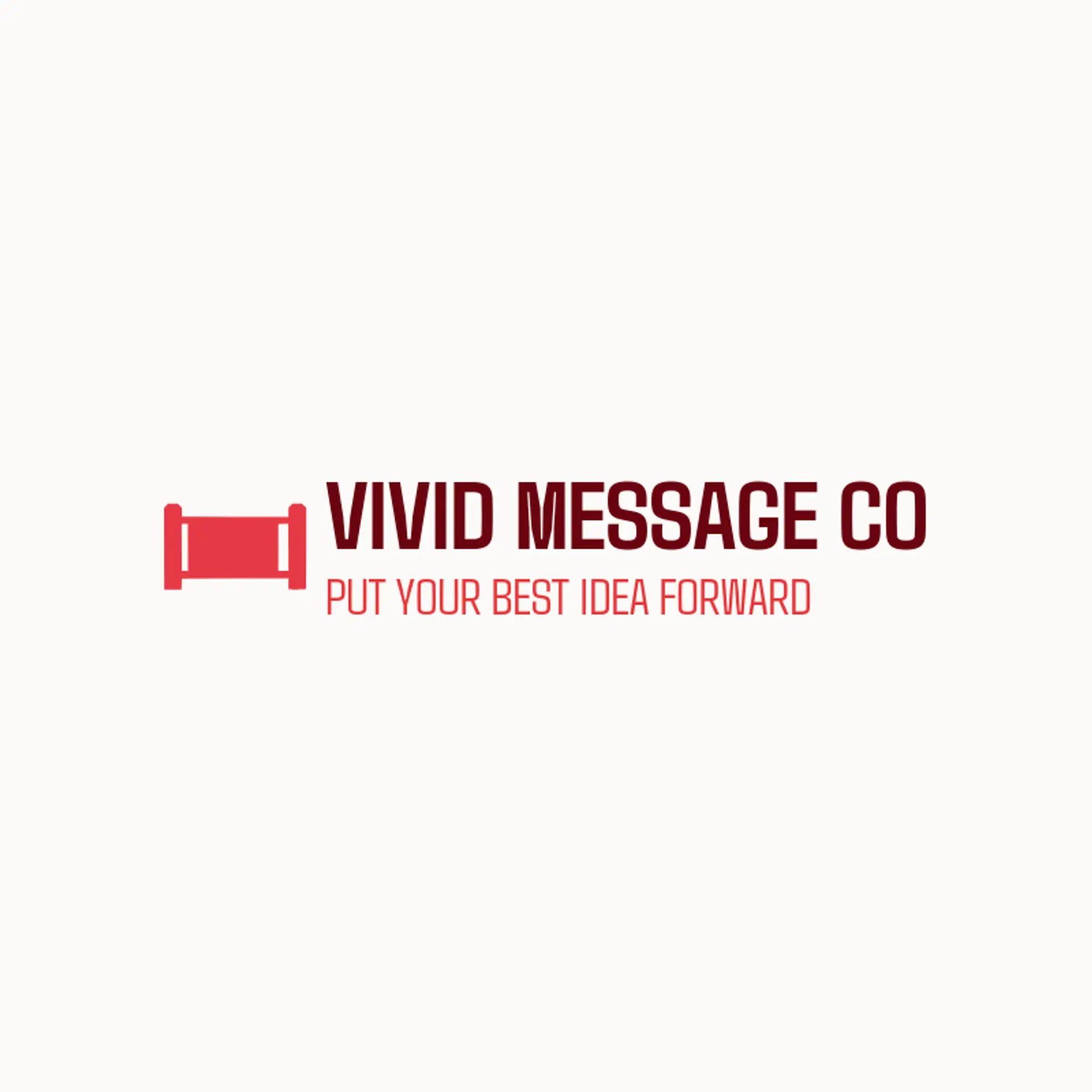 Vivid Message Co logo for post