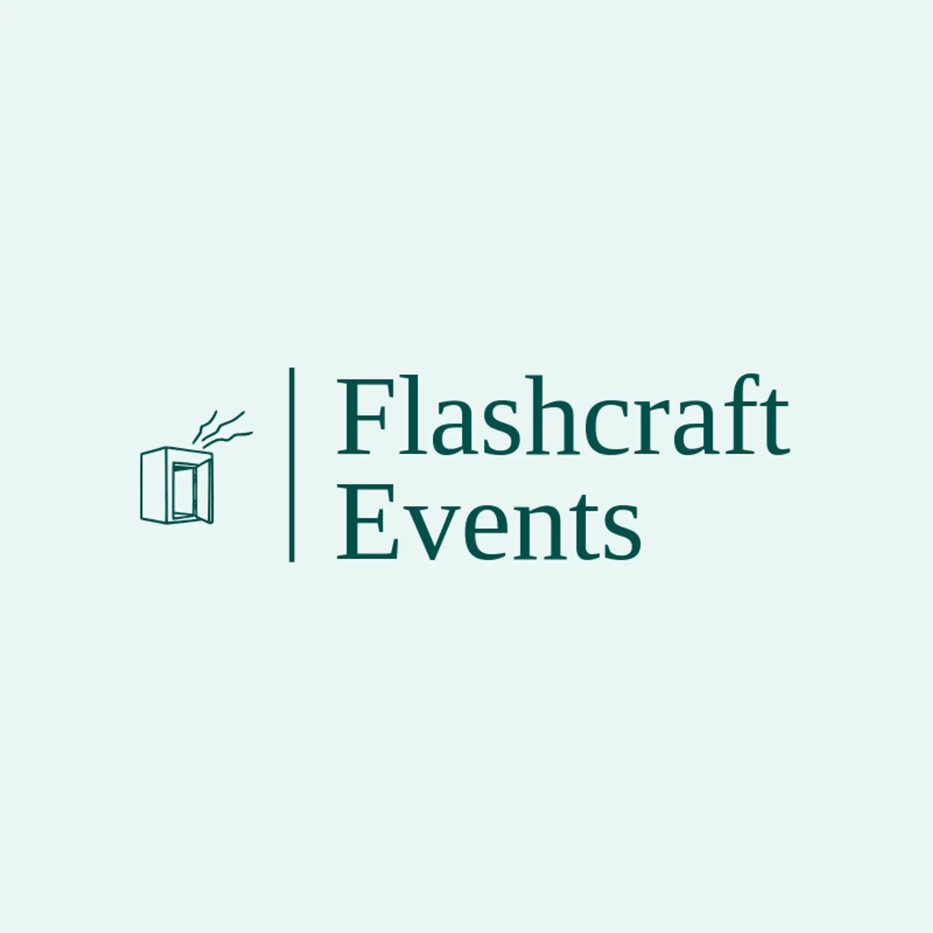 Flashcraft Events logo for photo booth