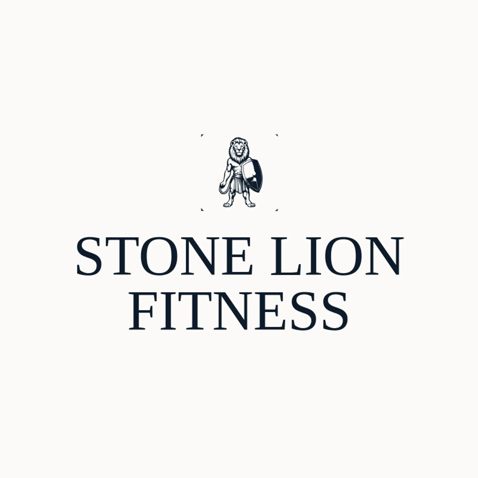 Stone Lion Fitness logo for gladiator