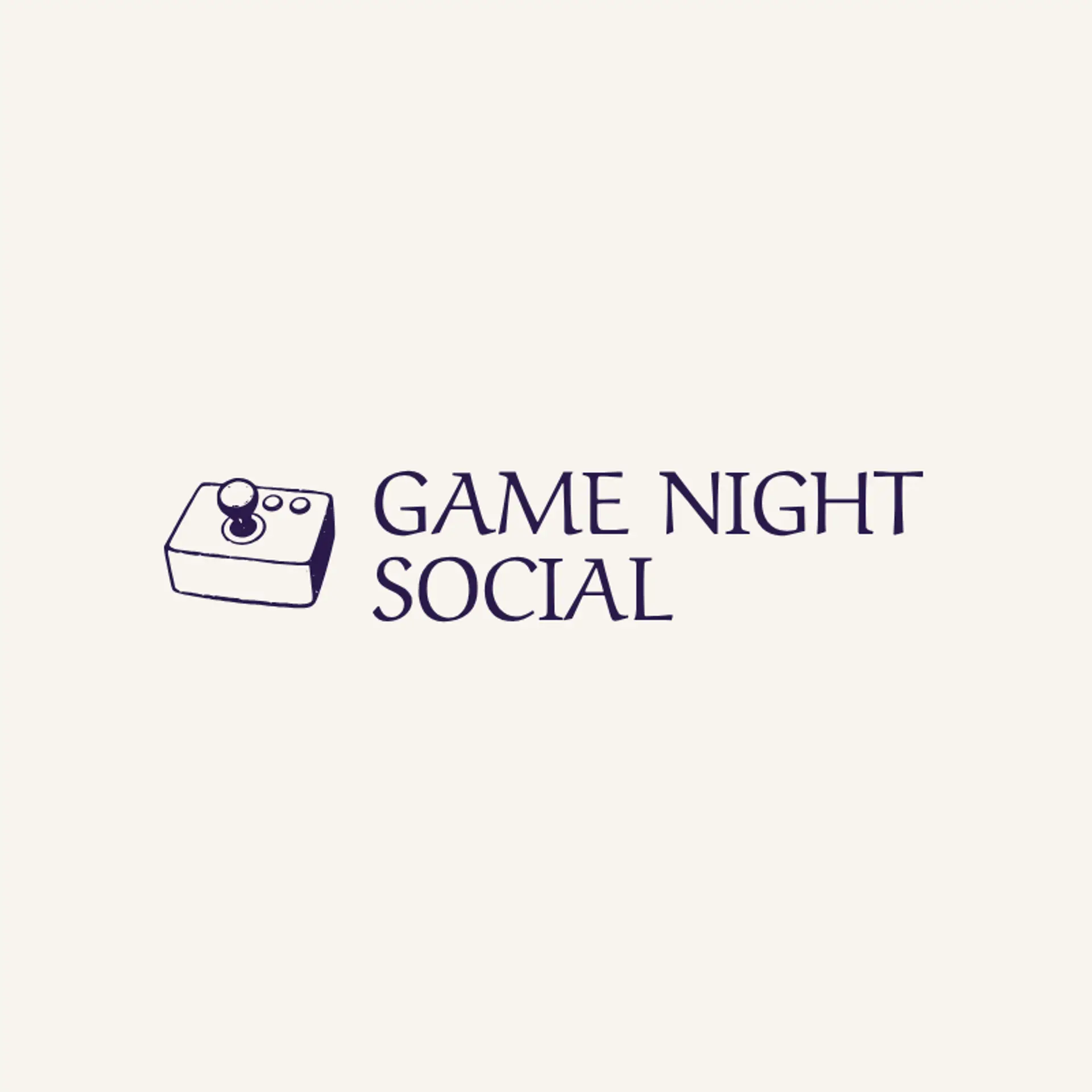 Game Night Social logo for arcade
