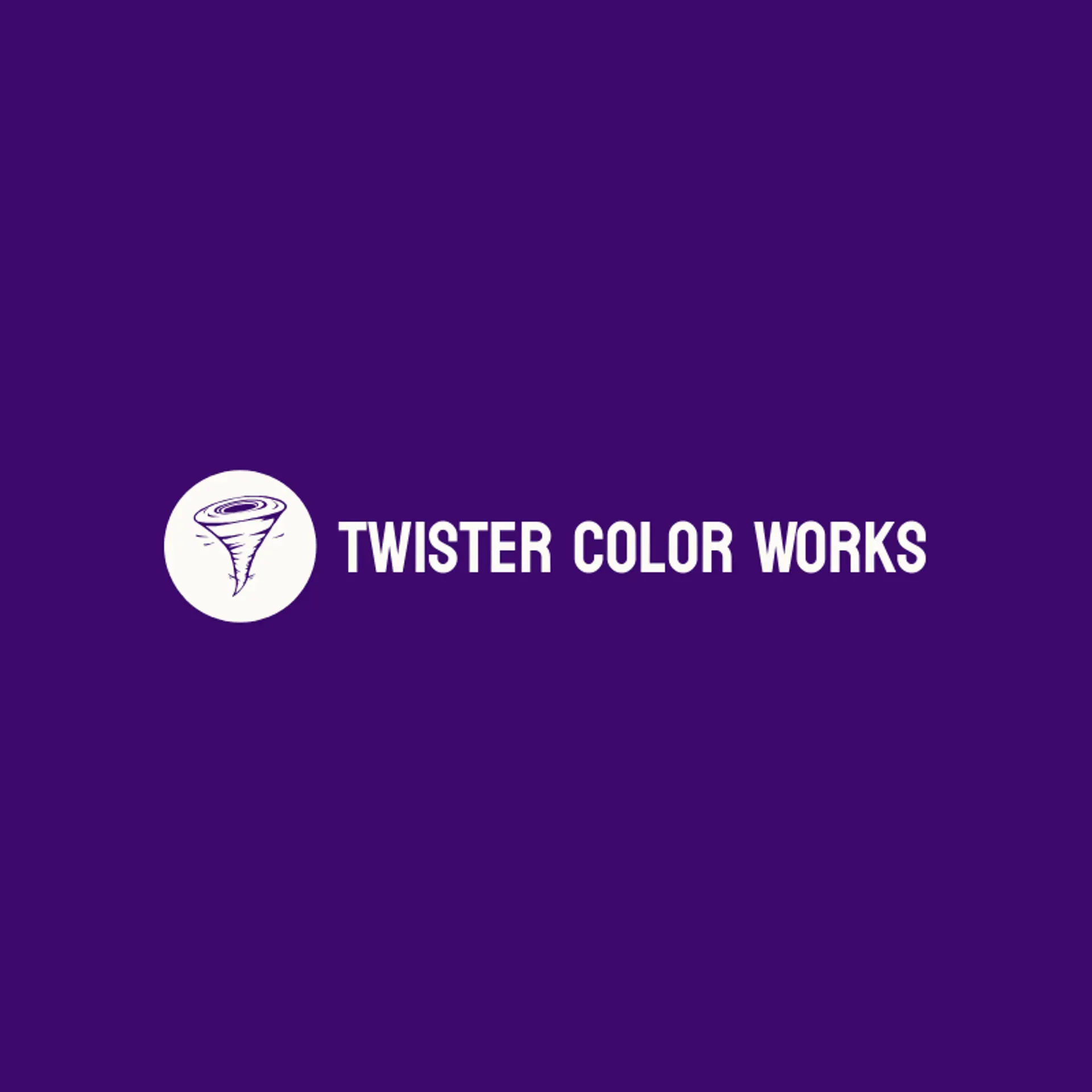 Twister Color Works logo for twister