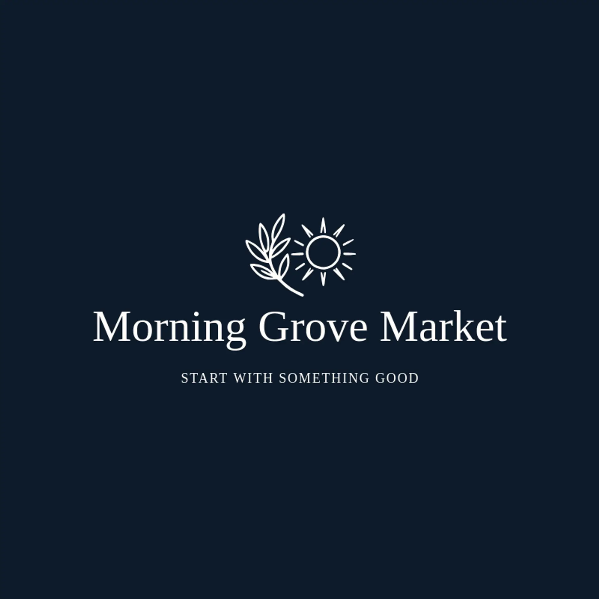 Morning Grove Market logo for fresh
