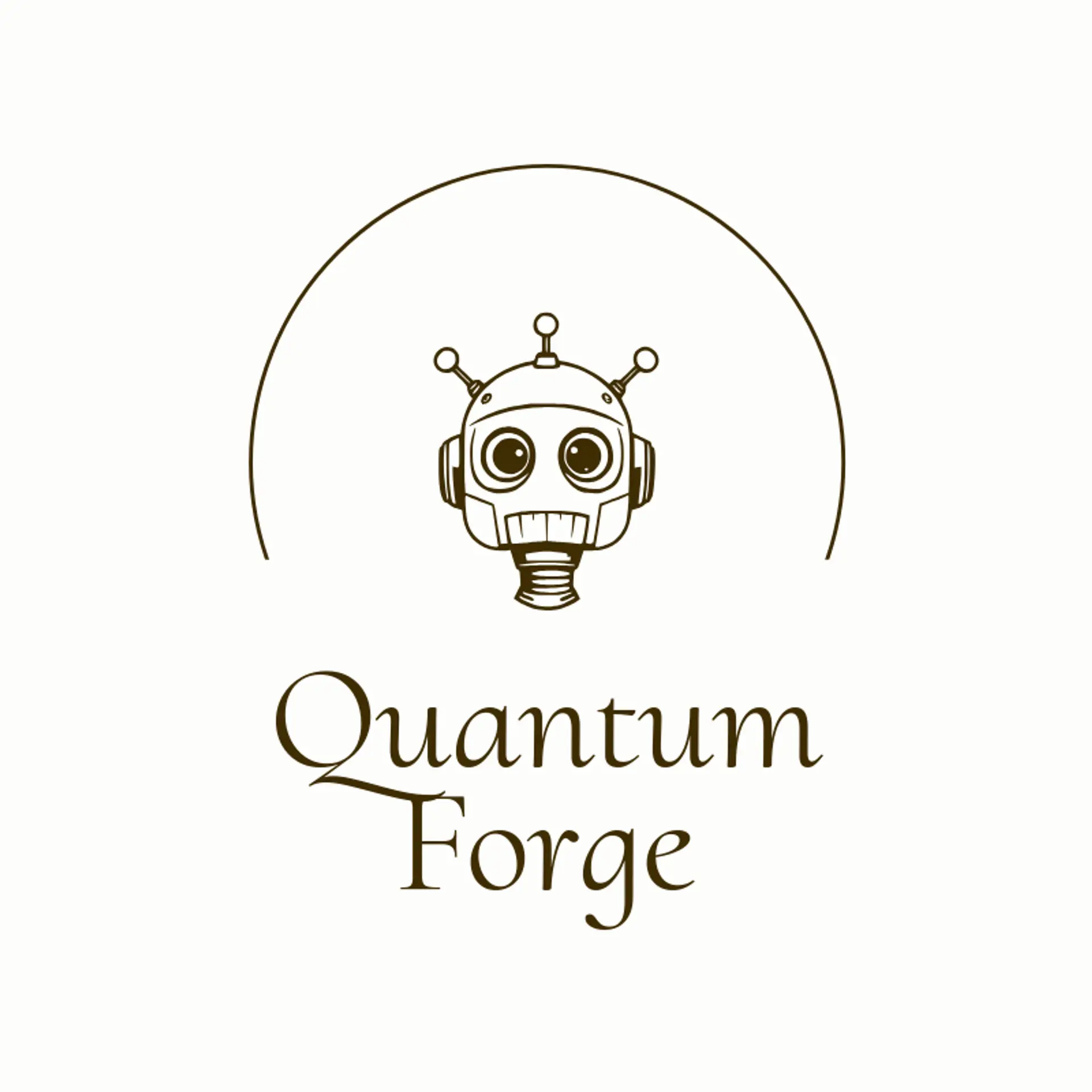 Quantum Forge logo for cyborg