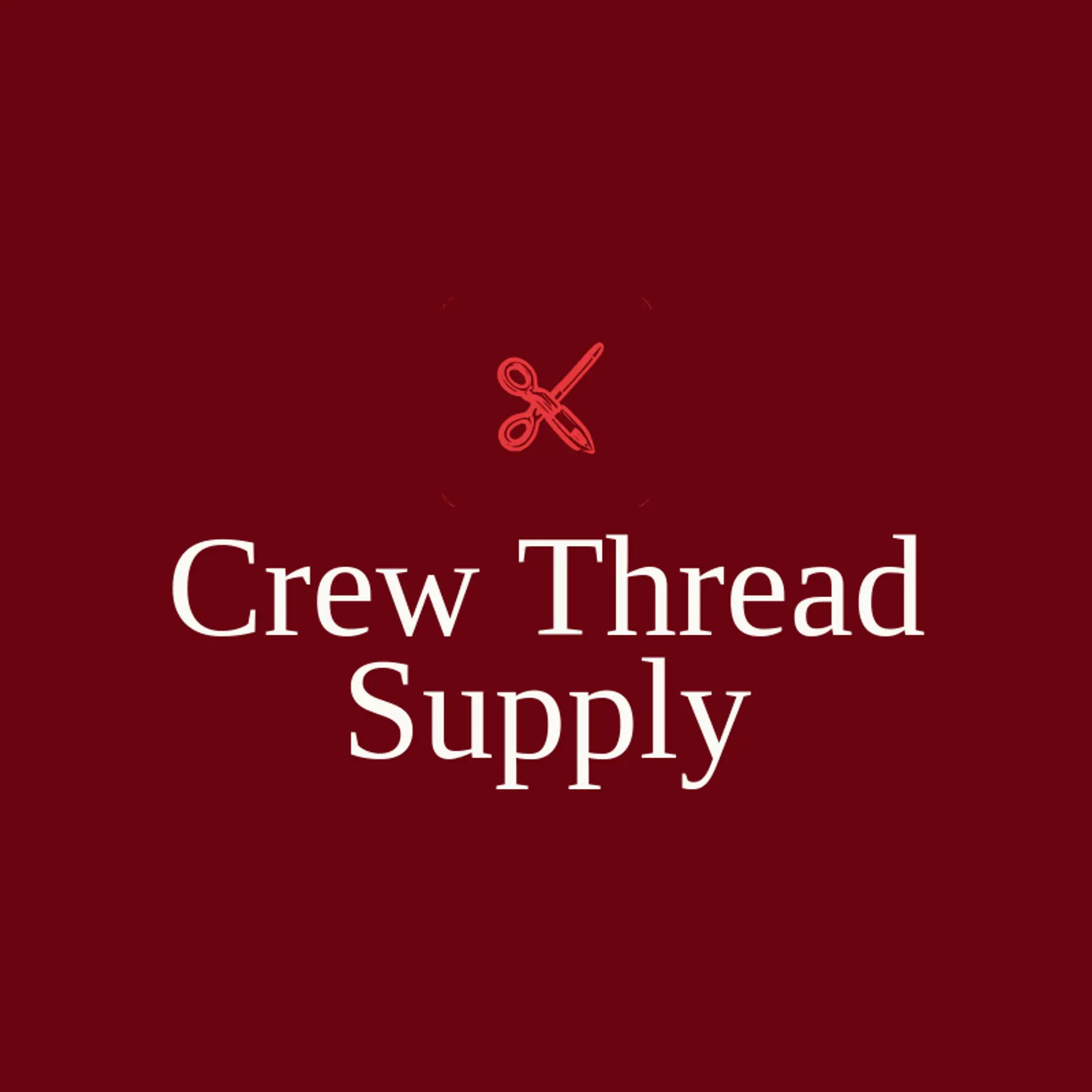 Crew Thread Supply logo for patch