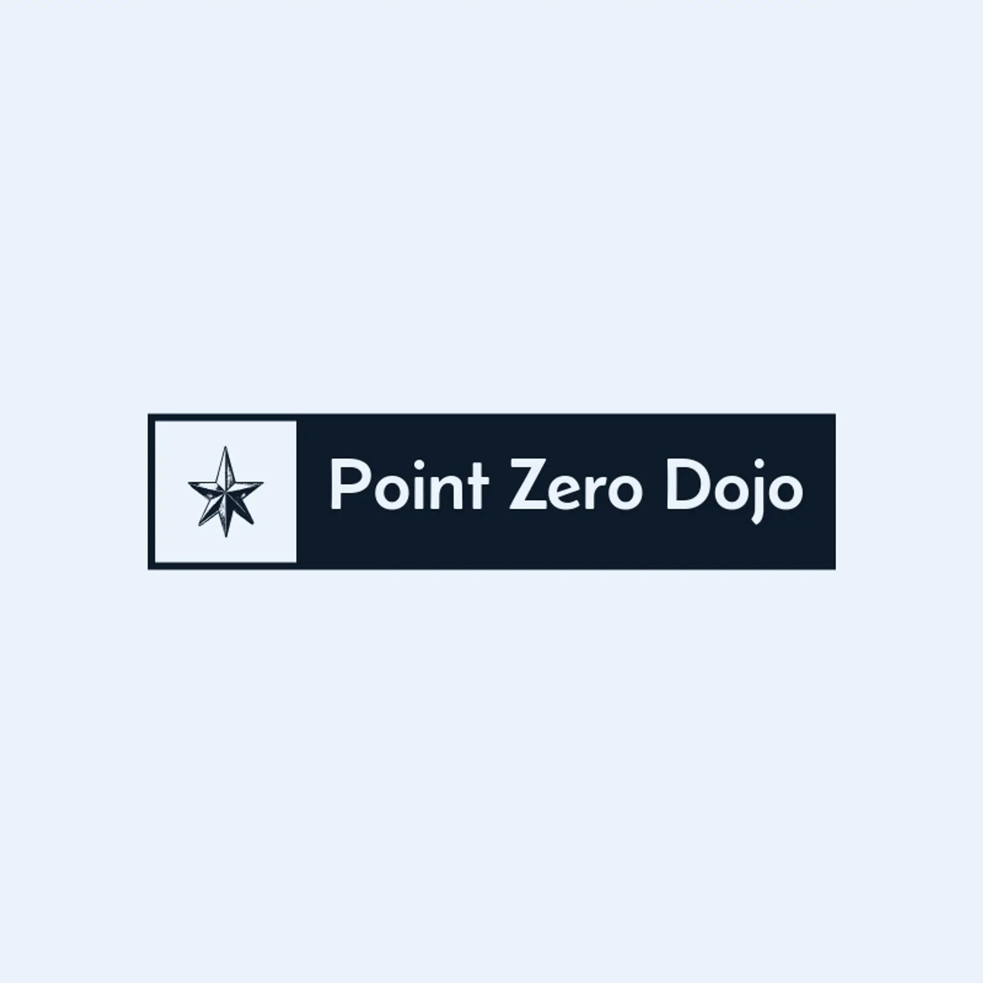 Point Zero Dojo logo for ninja