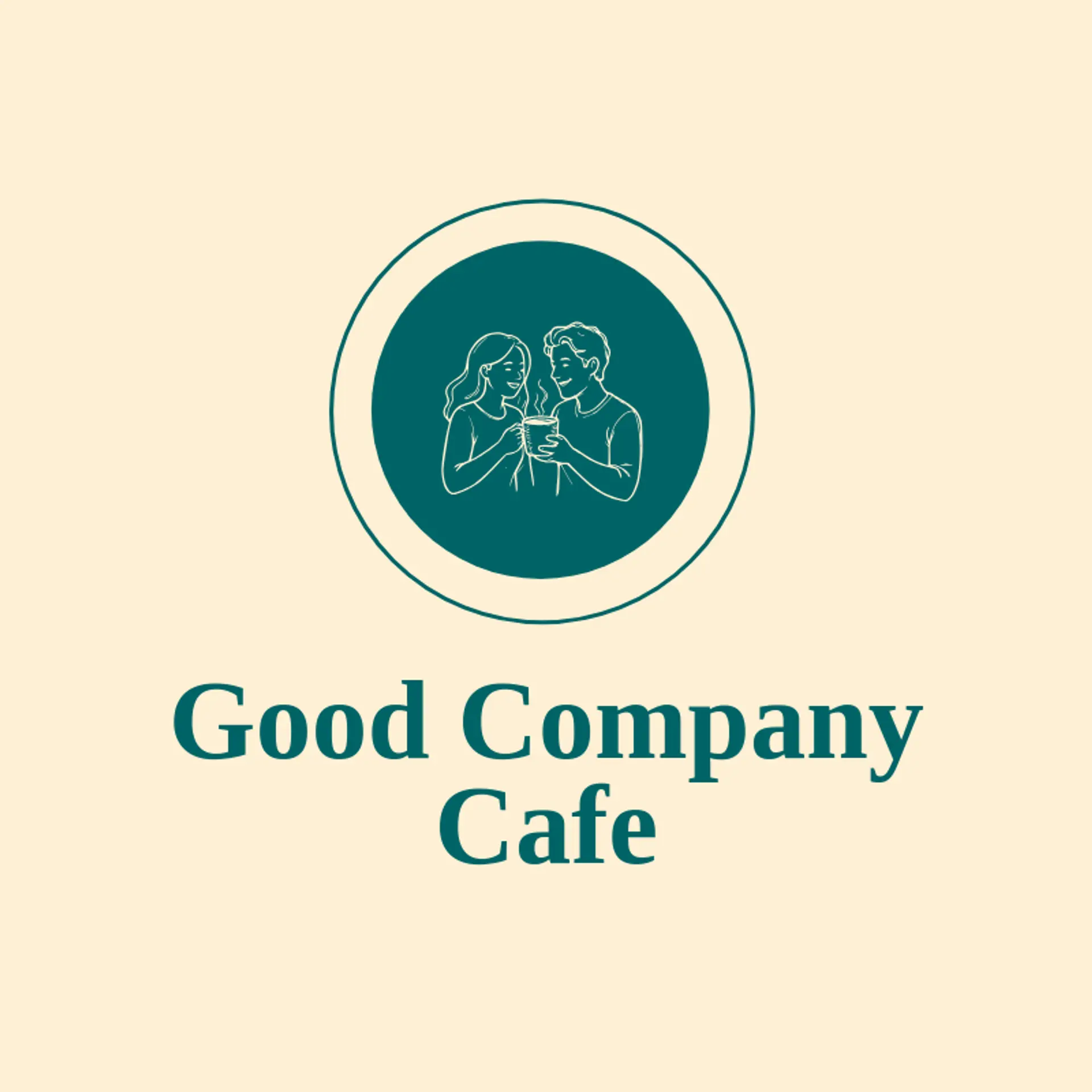 Good Company Cafe logo for friend