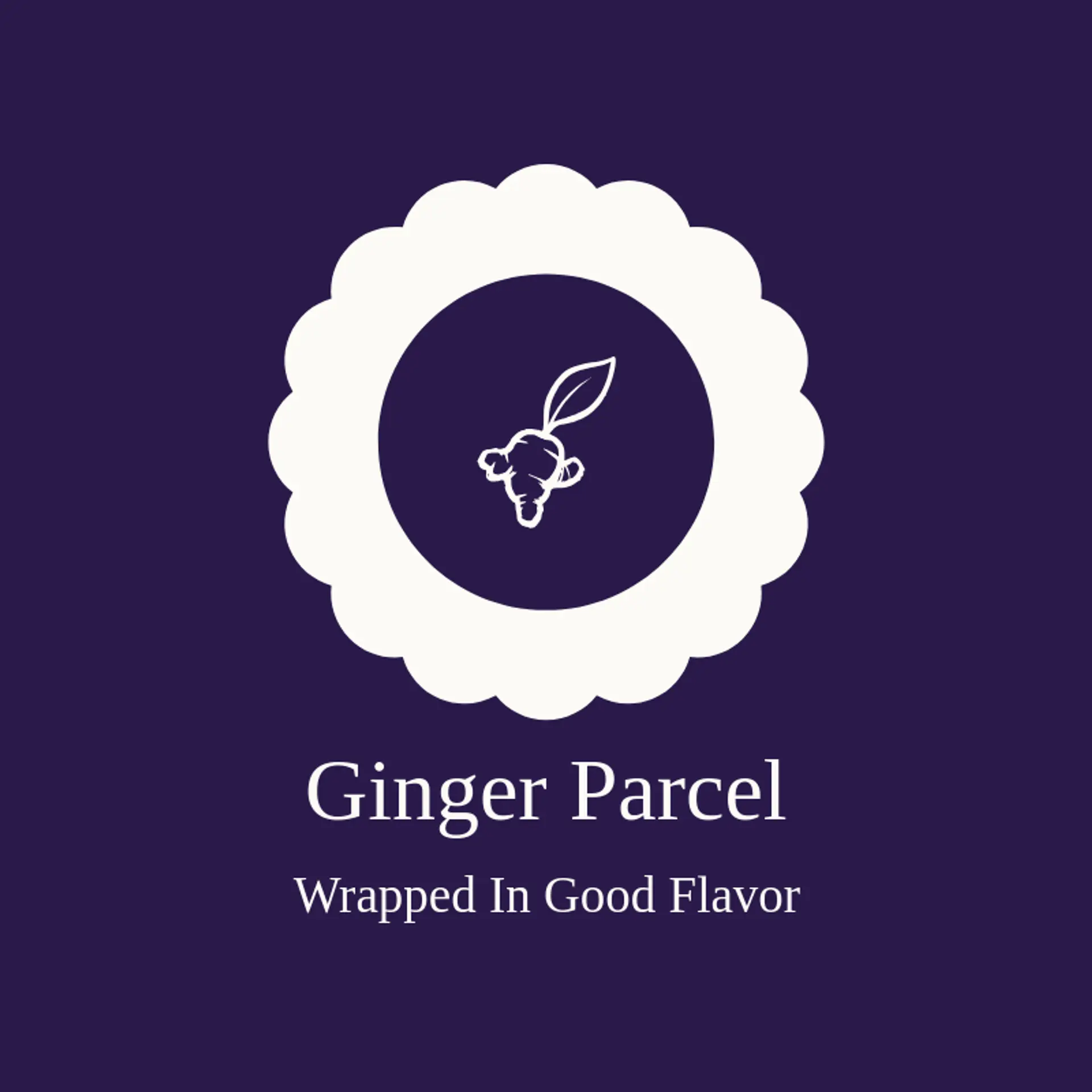 Ginger Parcel logo for foodie