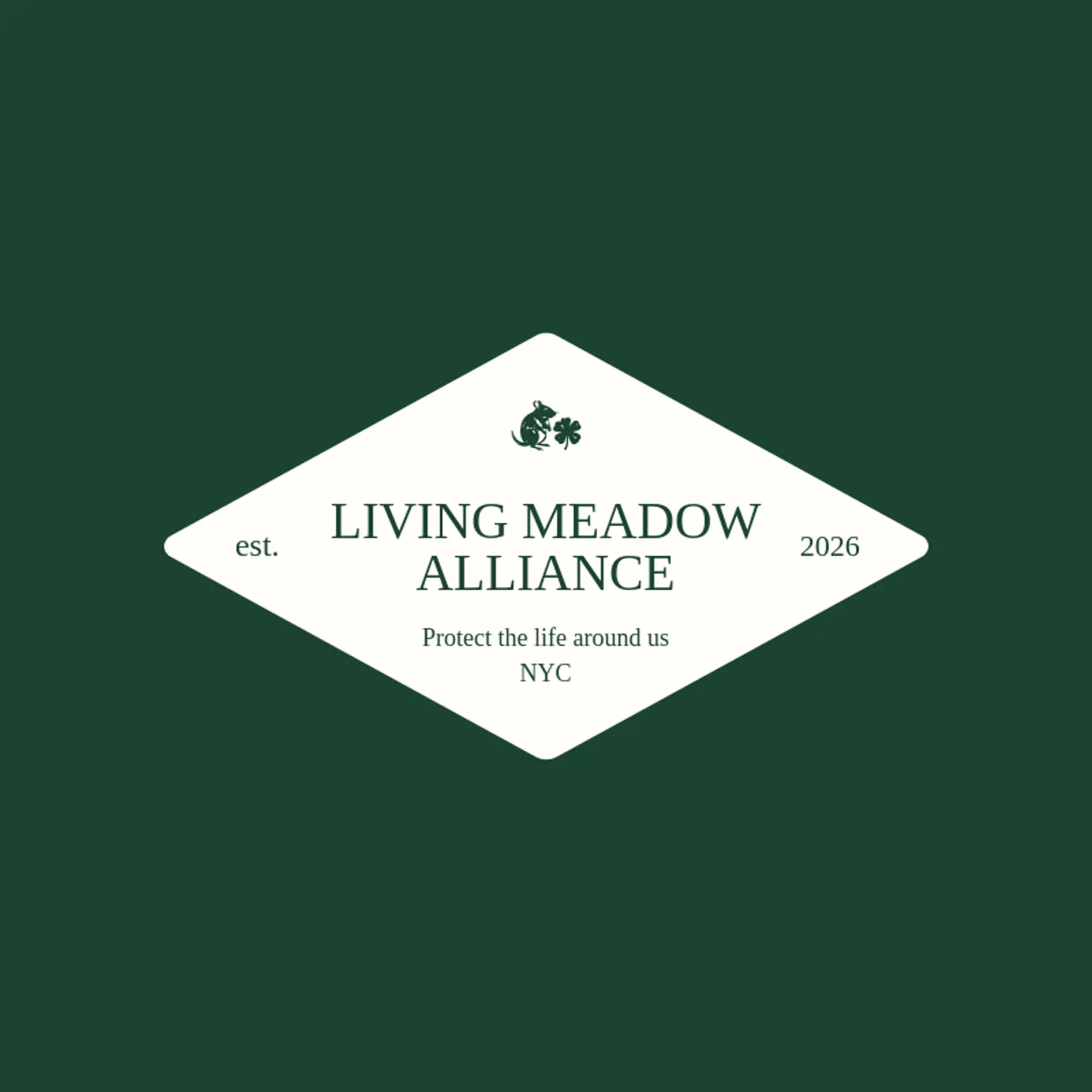 Living Meadow Alliance logo for wildlife