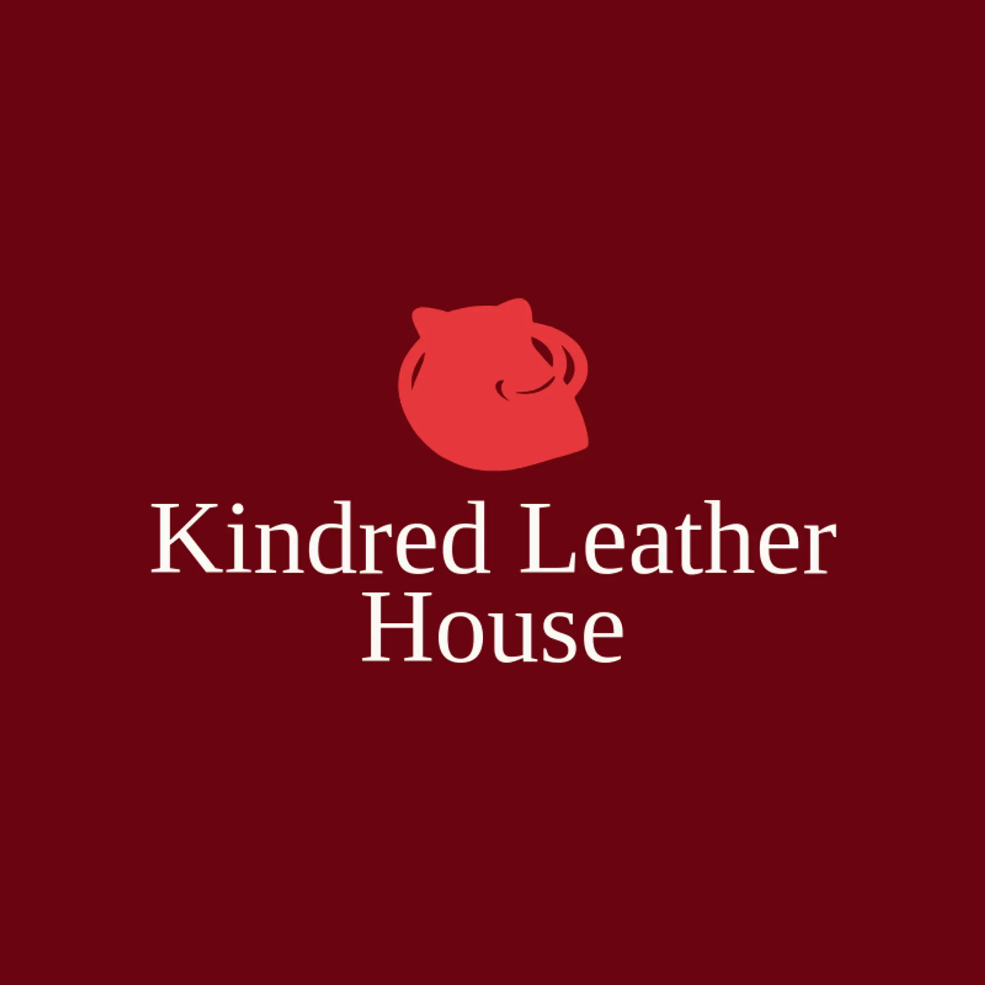 Kindred Leather House logo for leather