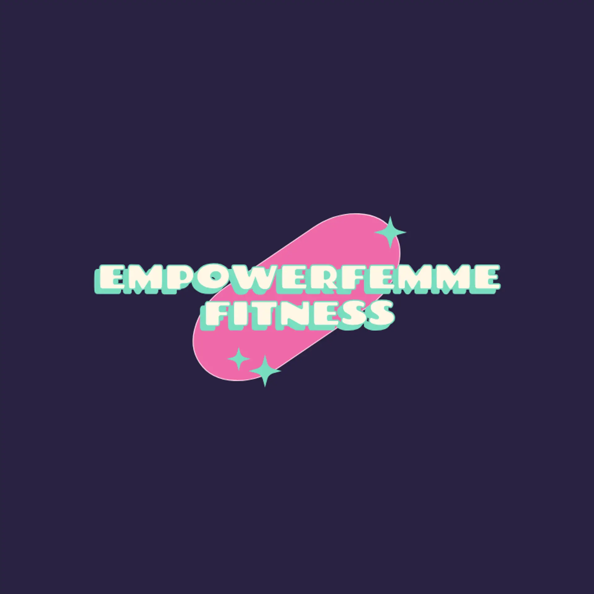 EmpowerFlow Fitness logo for women fitness