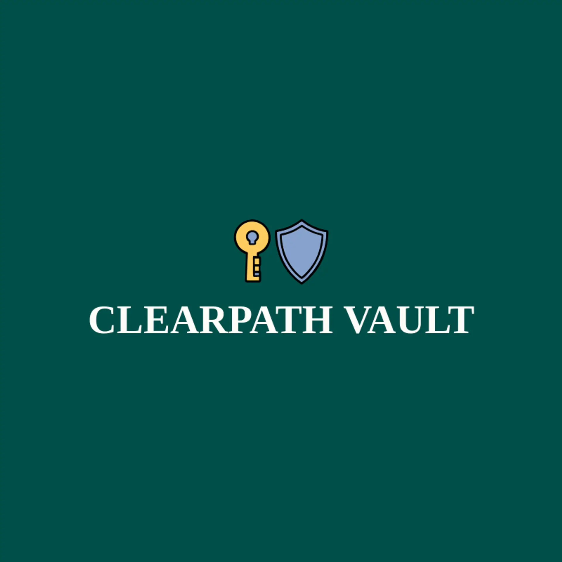 Clearpath Vault logo for vault