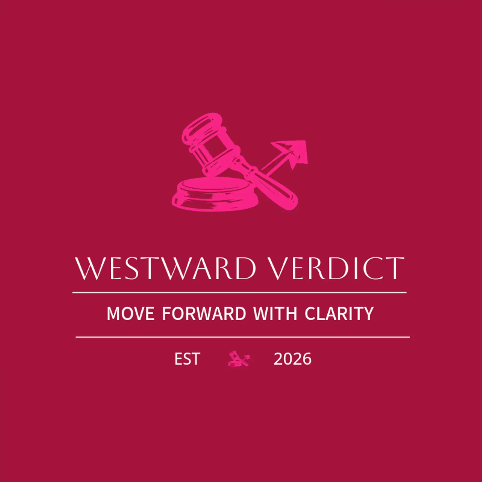 Westward Verdict logo for lawyer